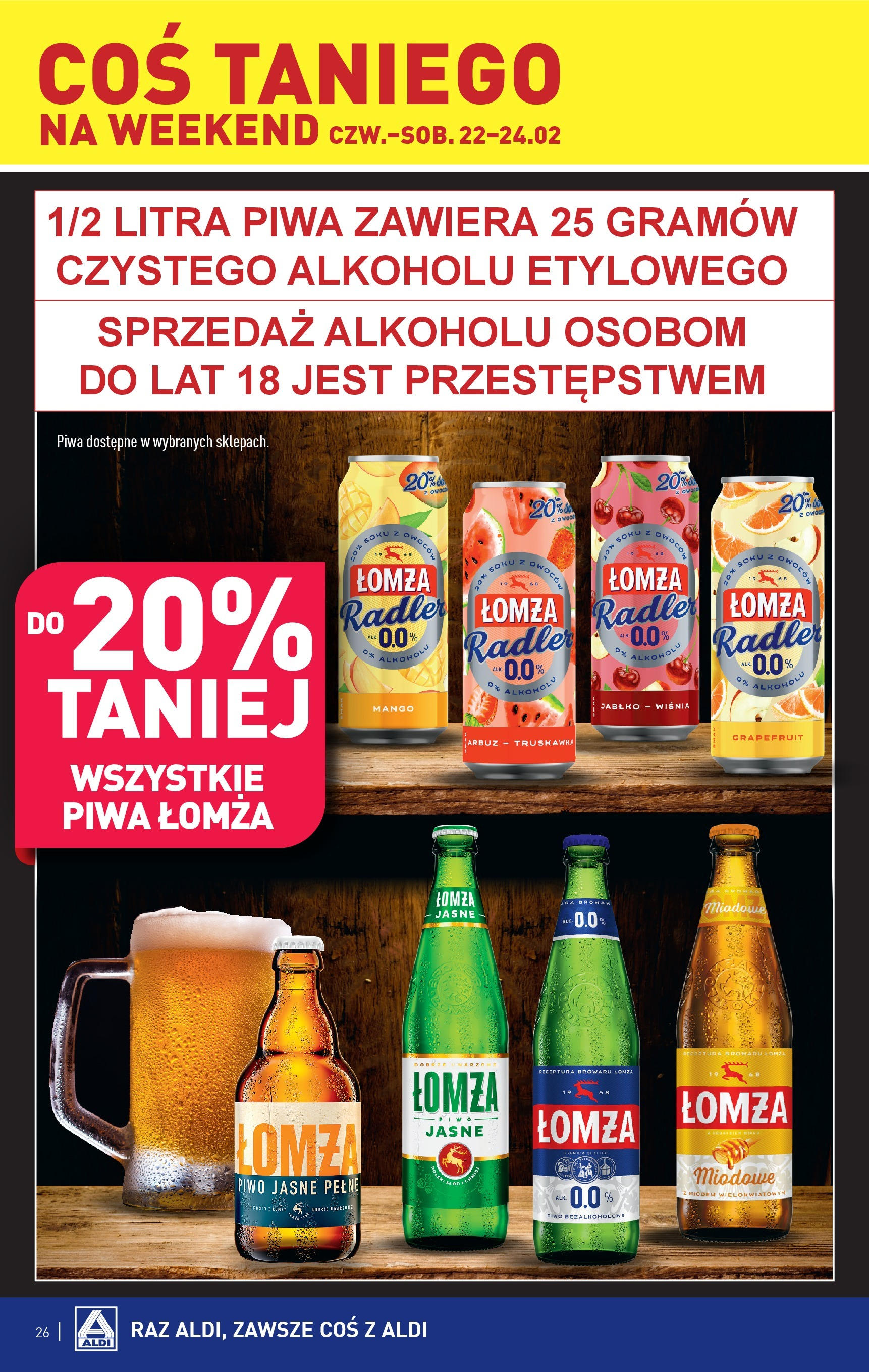 Aldi Gazetka ważna od 19.02.2024 do 24.02.2024 strona 22