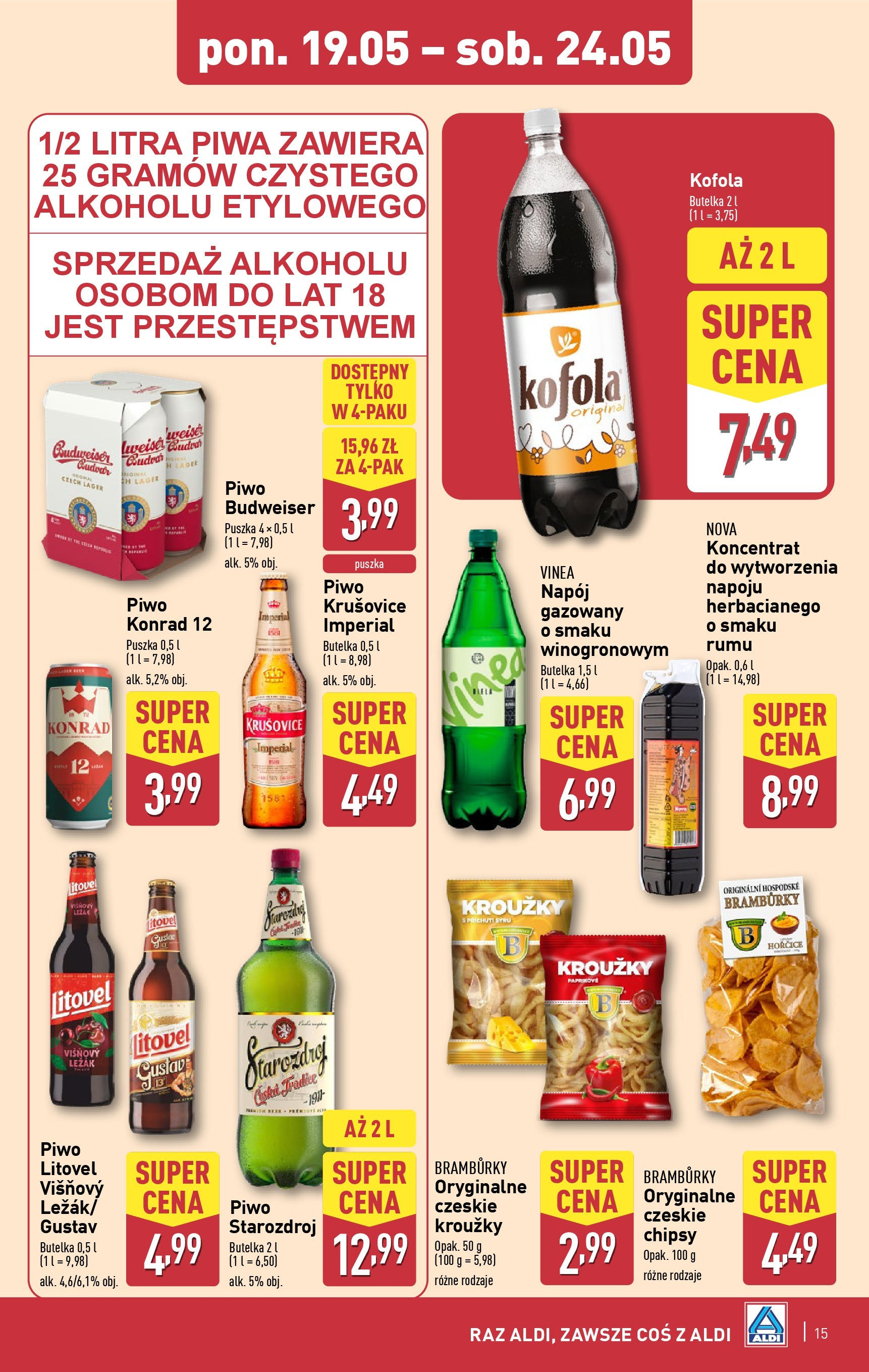 Aldi Gazetka ważna od 19.05.2025 do 24.05.2025 strona 14