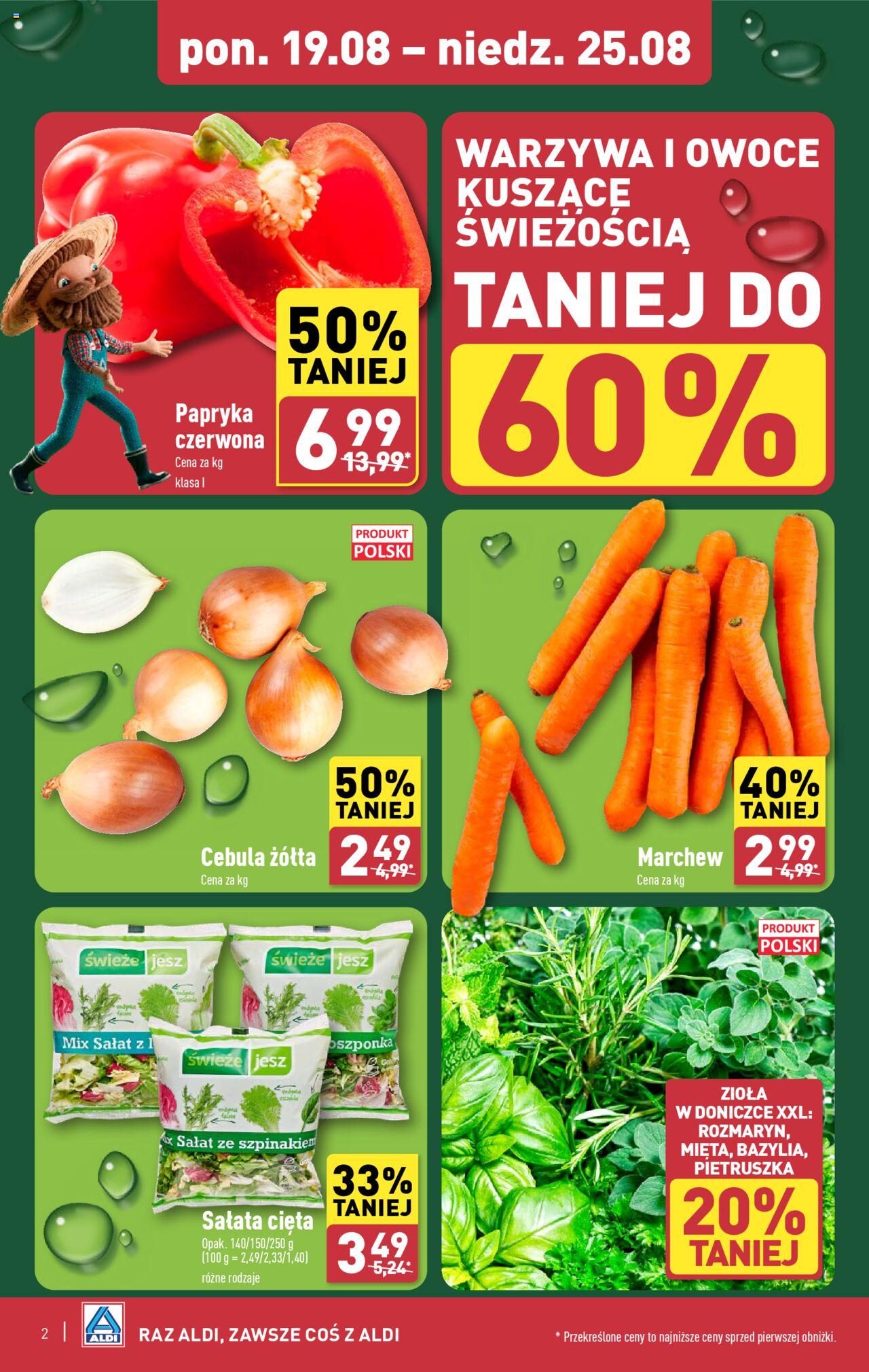Aldi Gazetka ważna od 19.08.2024 do 25.08.2024 strona 2