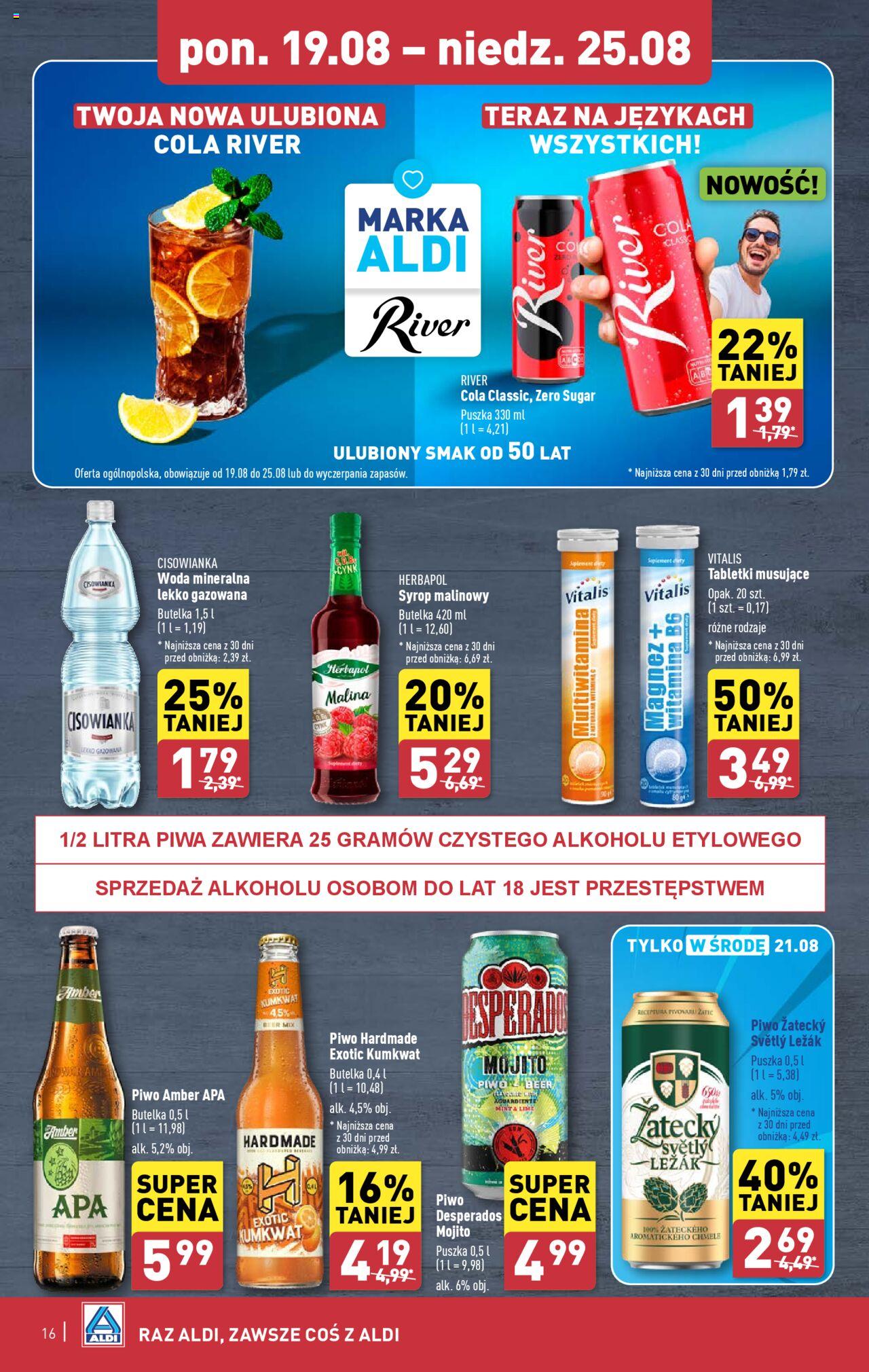 Aldi Gazetka ważna od 19.08.2024 do 25.08.2024 strona 16