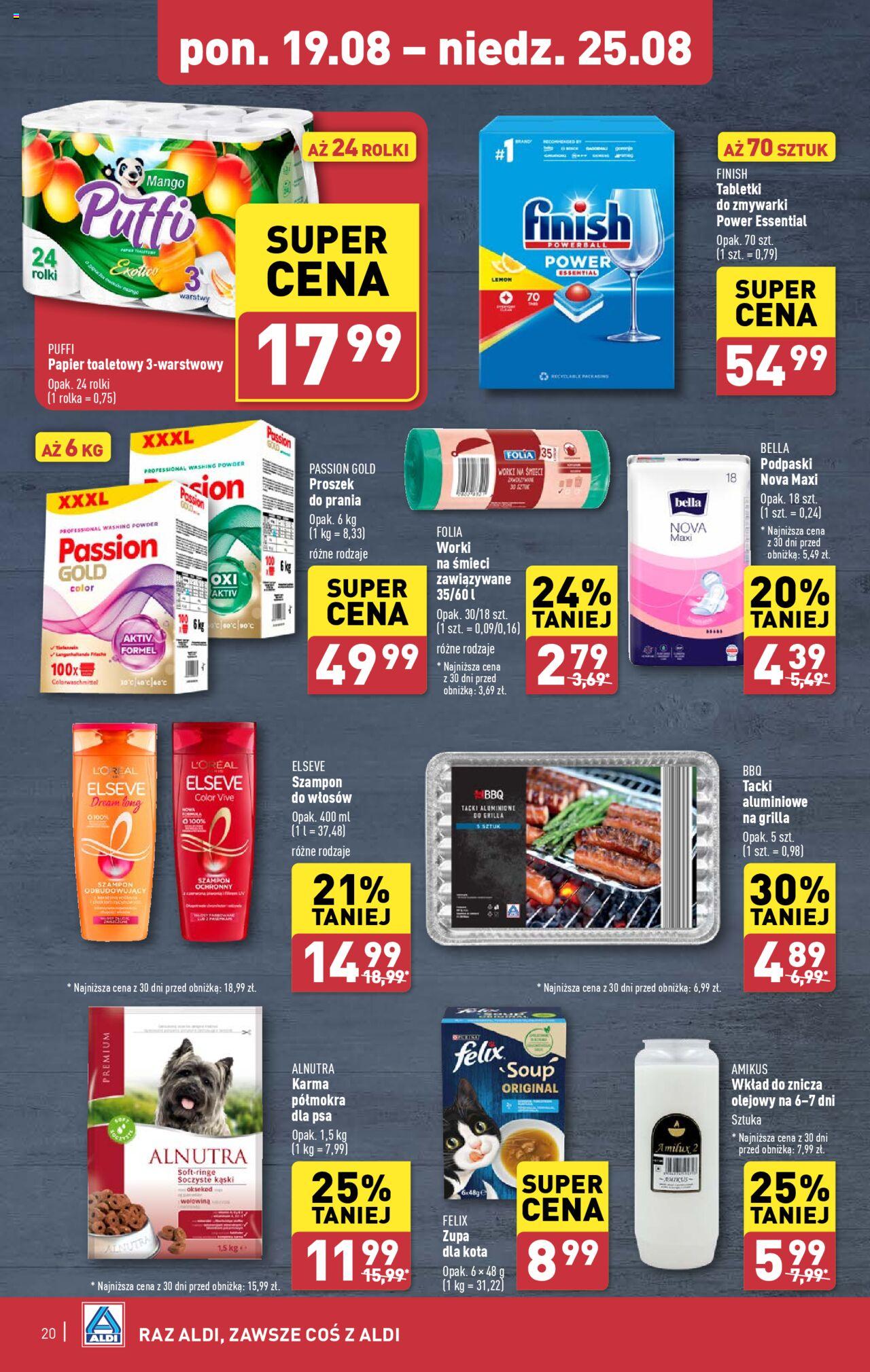 Aldi Gazetka ważna od 19.08.2024 do 25.08.2024 strona 20