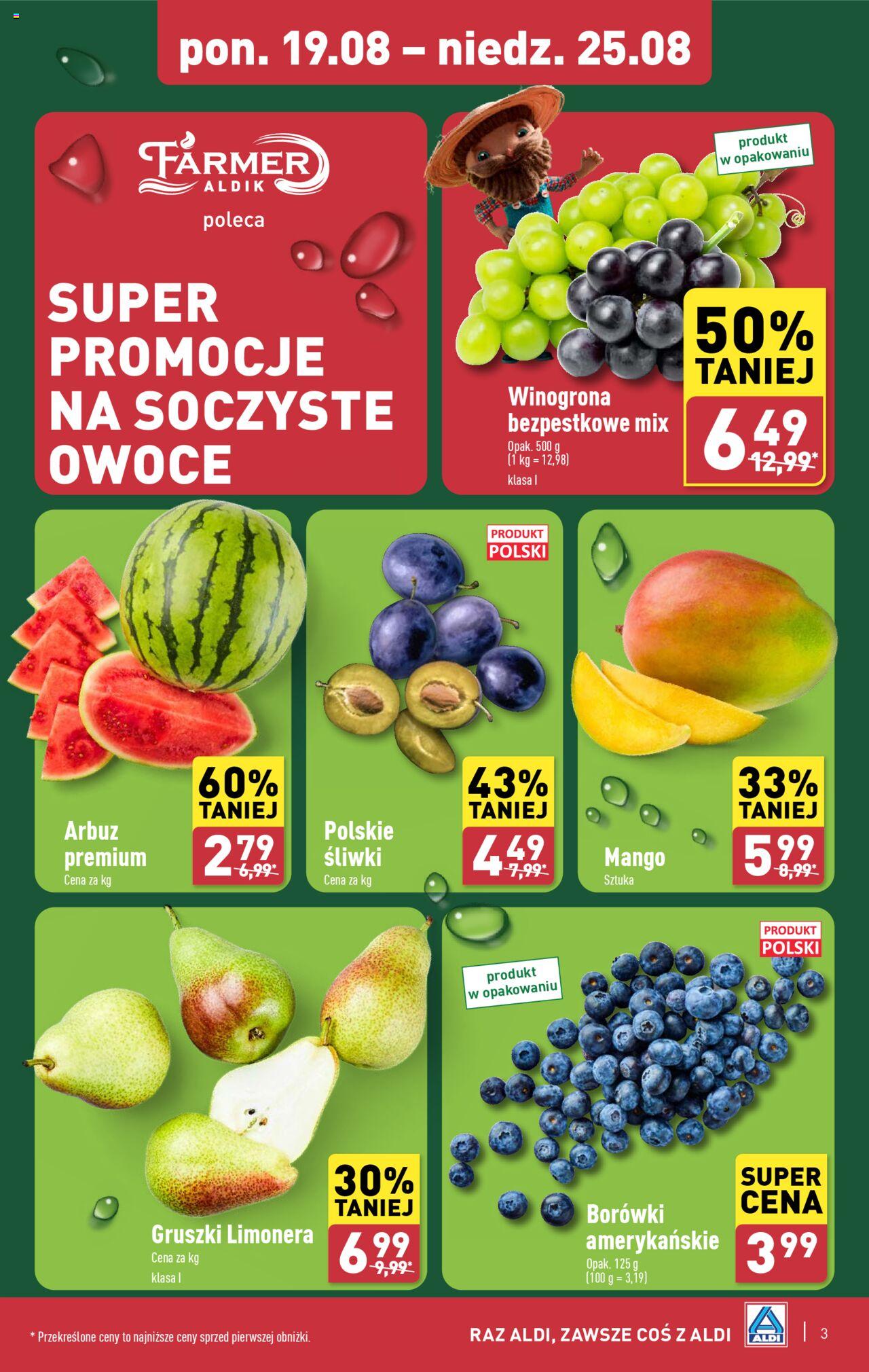 Aldi Gazetka ważna od 19.08.2024 do 25.08.2024 strona 3