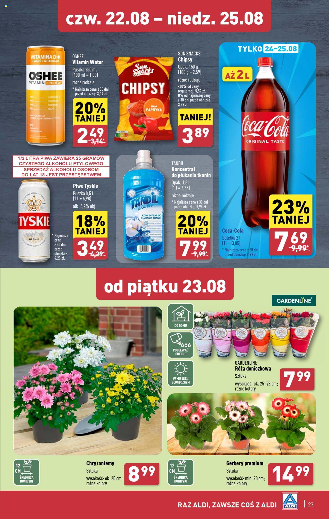 Aldi Gazetka ważna od 19.08.2024 do 25.08.2024 strona 23