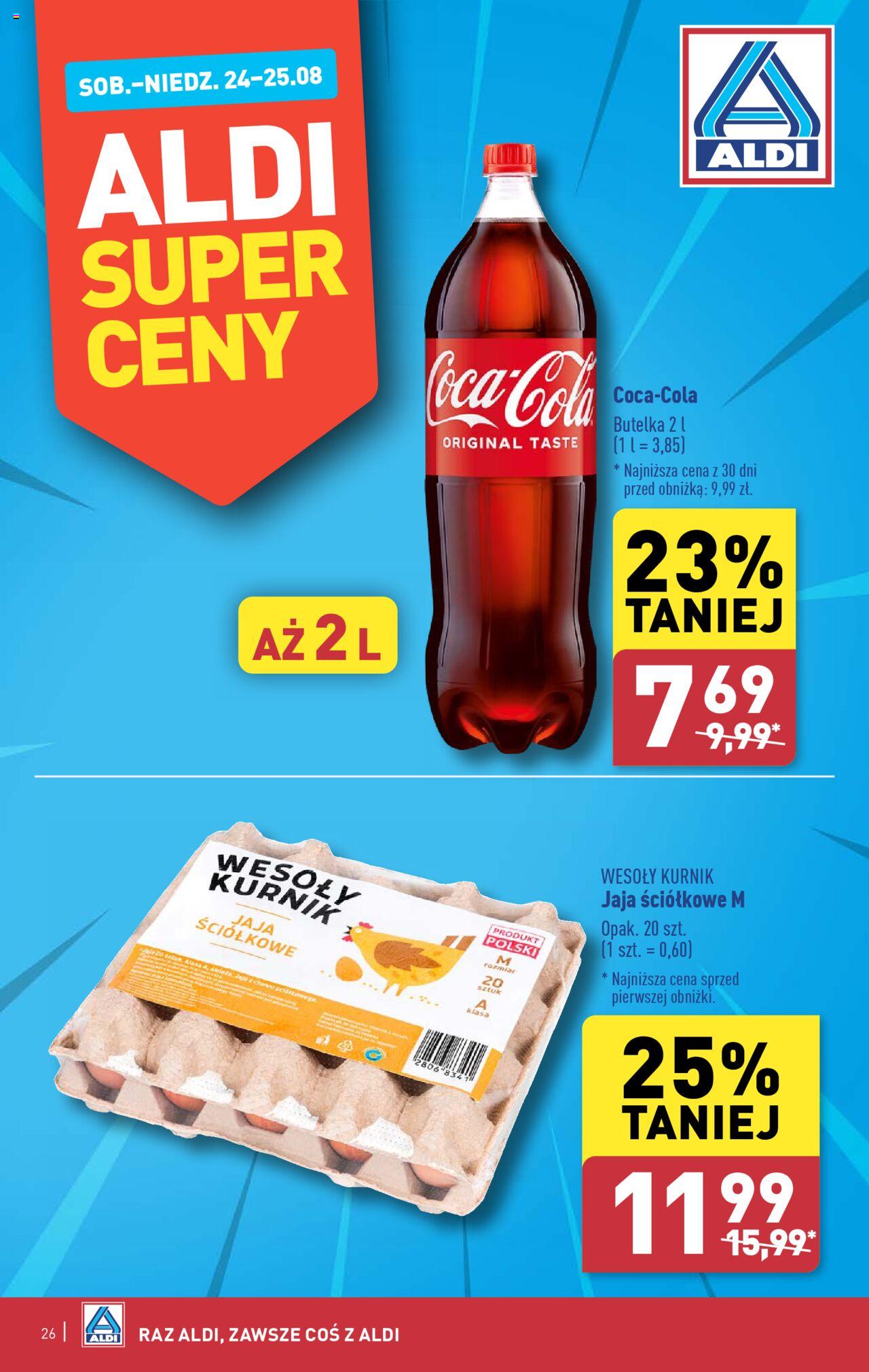 Aldi Gazetka ważna od 19.08.2024 do 25.08.2024 strona 26