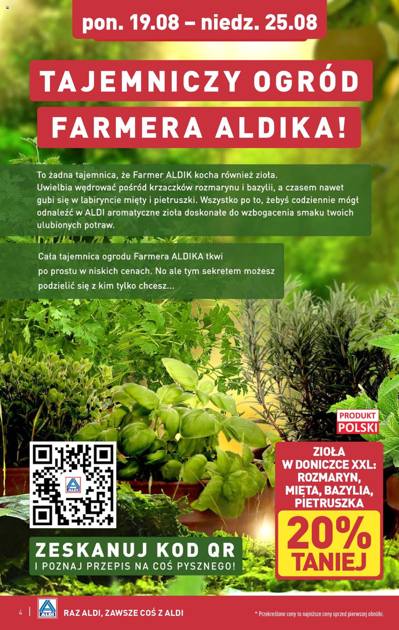 Aldi Gazetka ważna od 19.08.2024 do 25.08.2024 strona 4