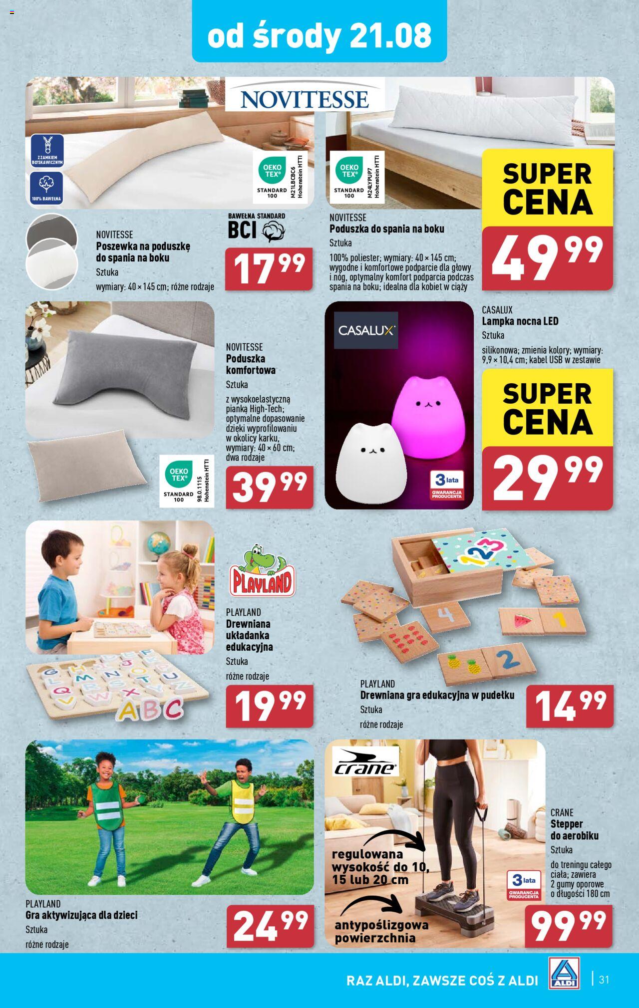 Aldi Gazetka ważna od 19.08.2024 do 25.08.2024 strona 31