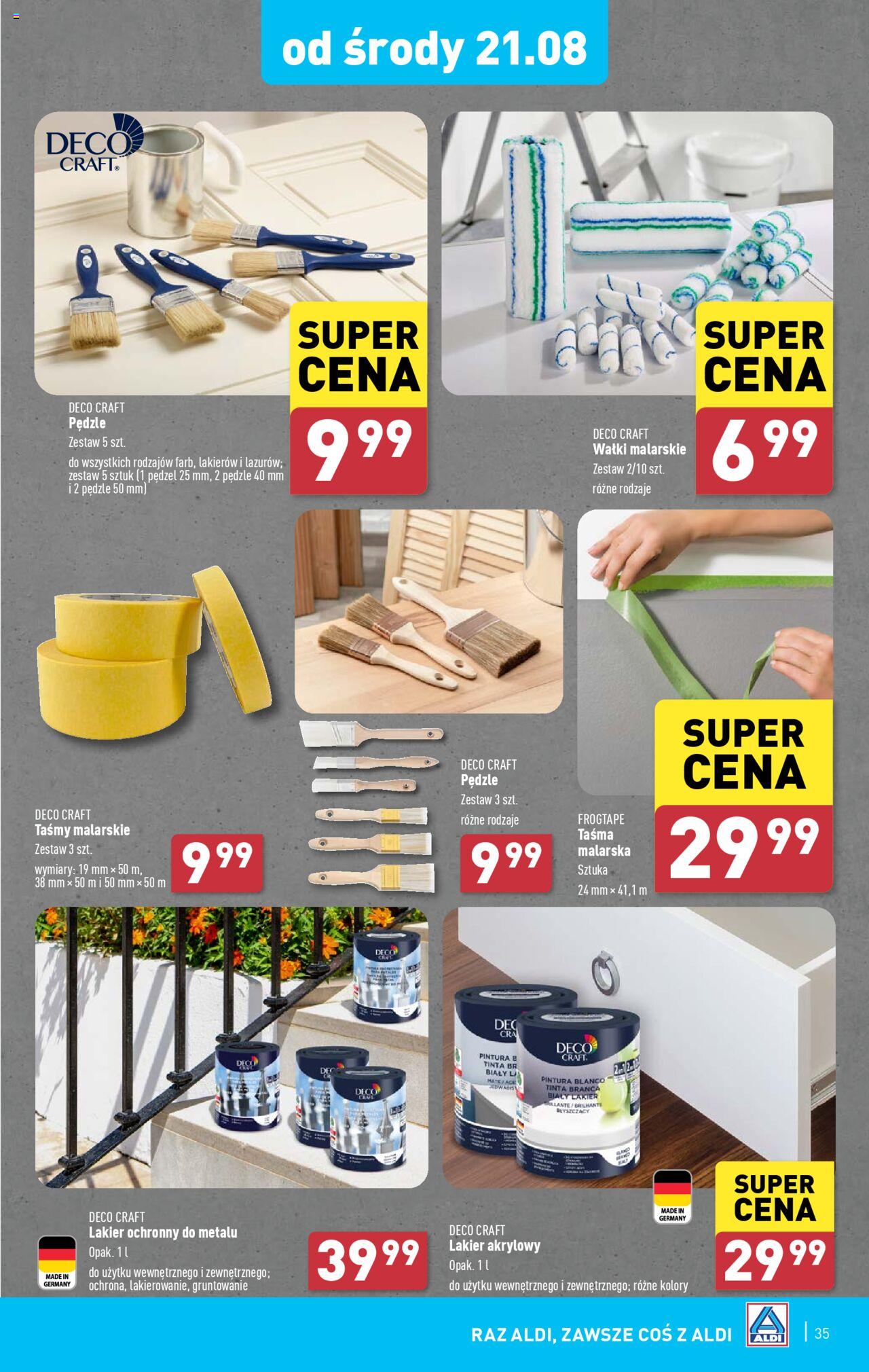 Aldi Gazetka ważna od 19.08.2024 do 25.08.2024 strona 35
