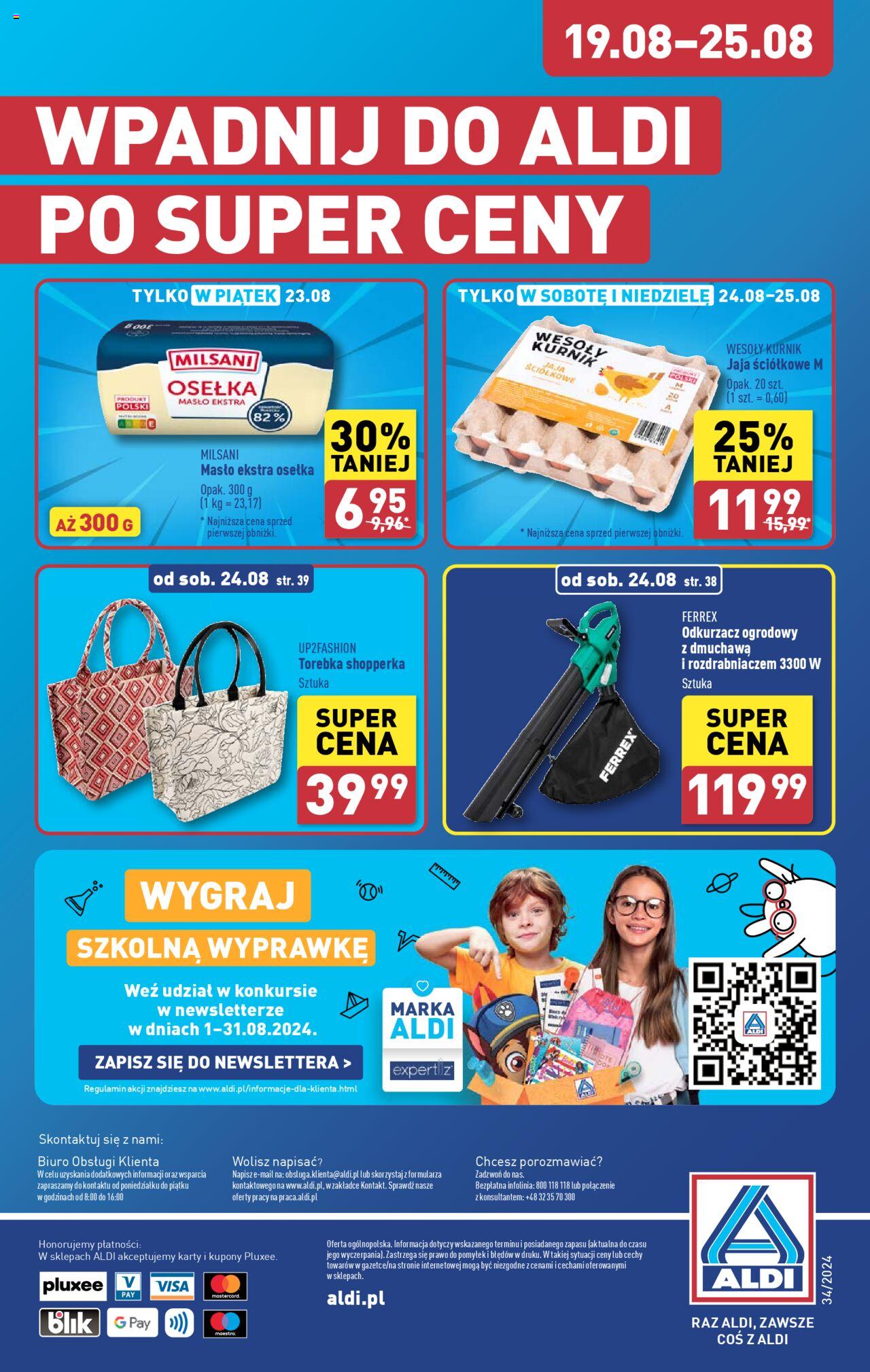 Aldi Gazetka ważna od 19.08.2024 do 25.08.2024 strona 40