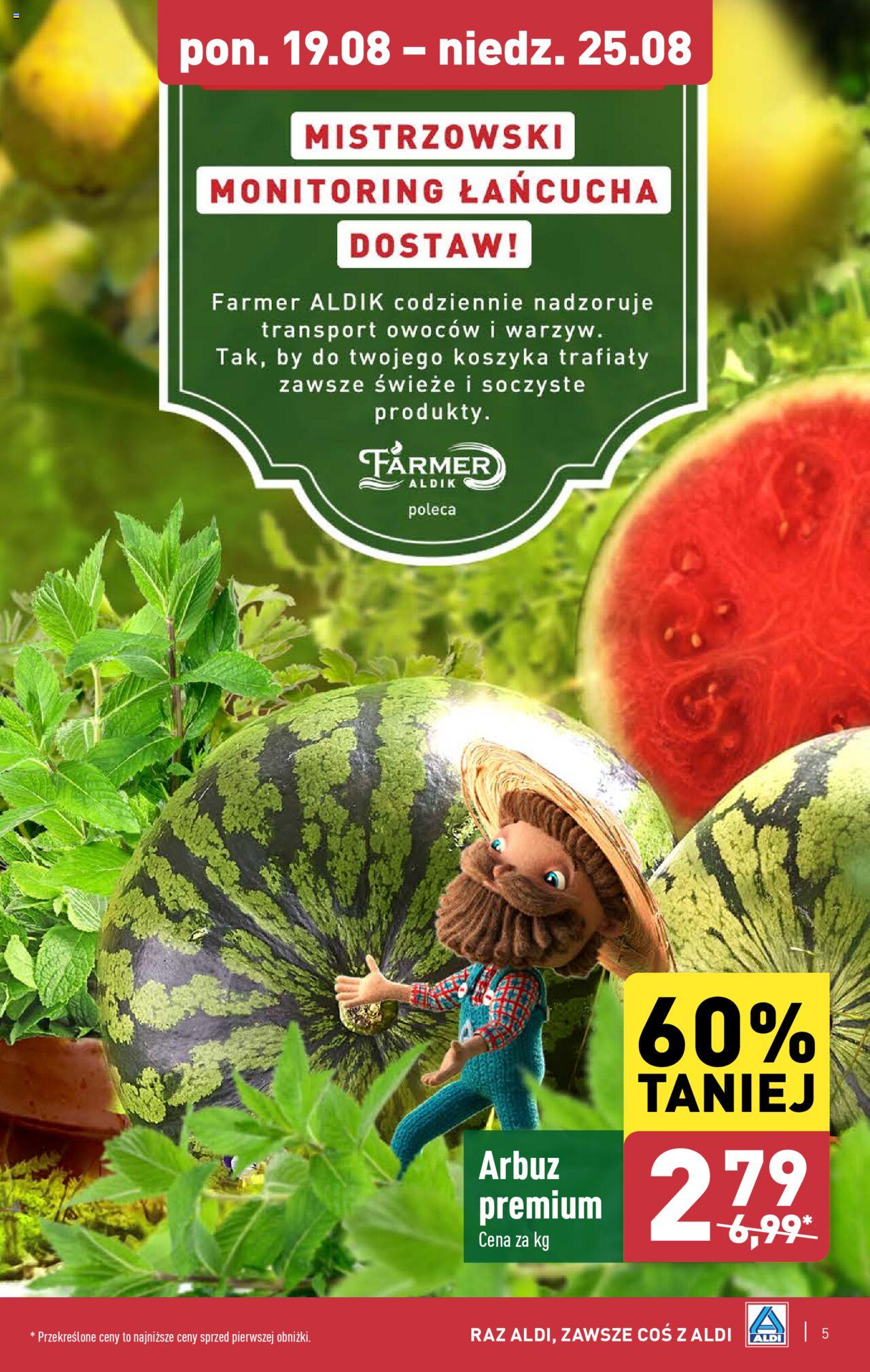 Aldi Gazetka ważna od 19.08.2024 do 25.08.2024 strona 5