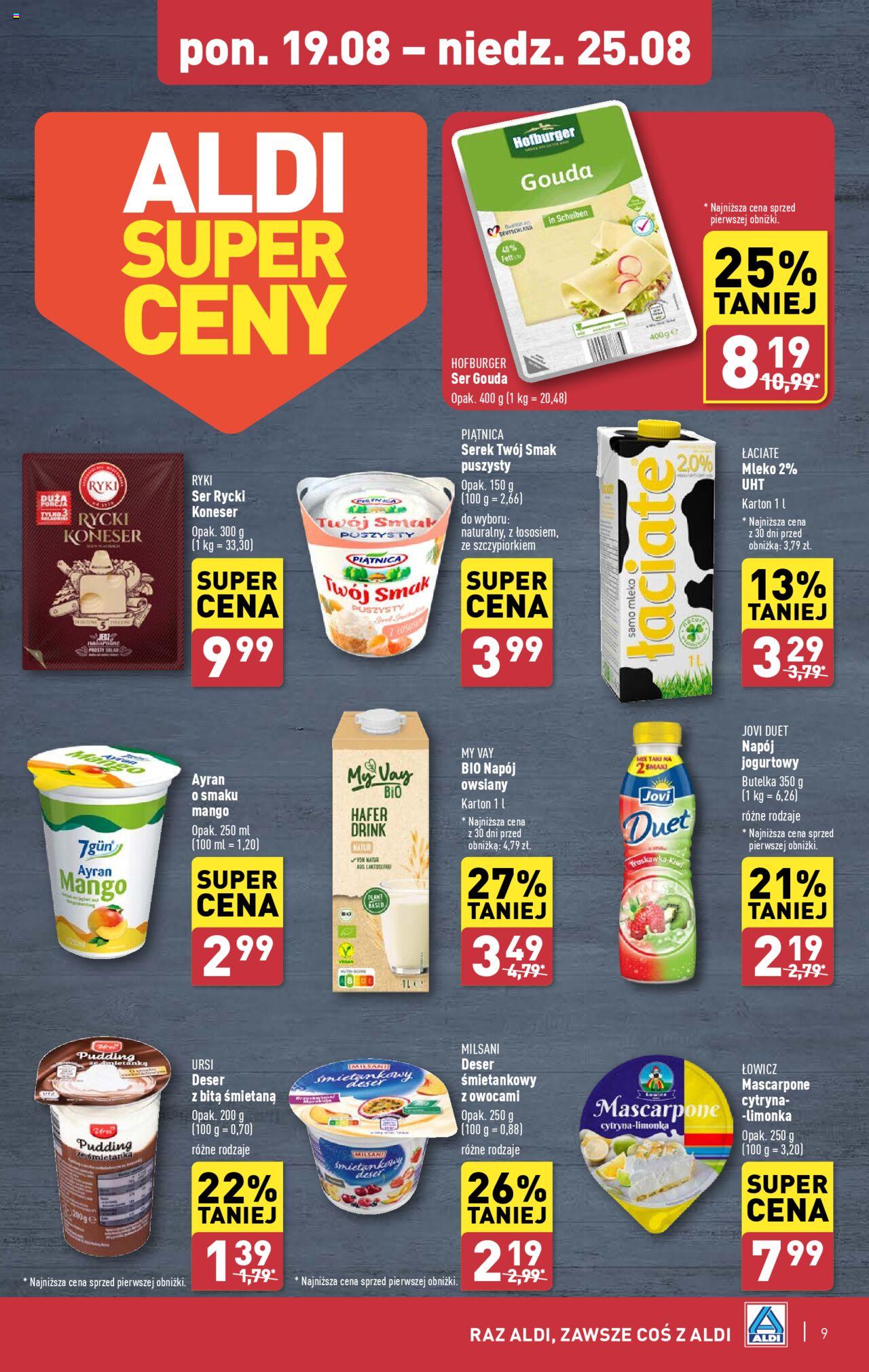 Aldi Gazetka ważna od 19.08.2024 do 25.08.2024 strona 9