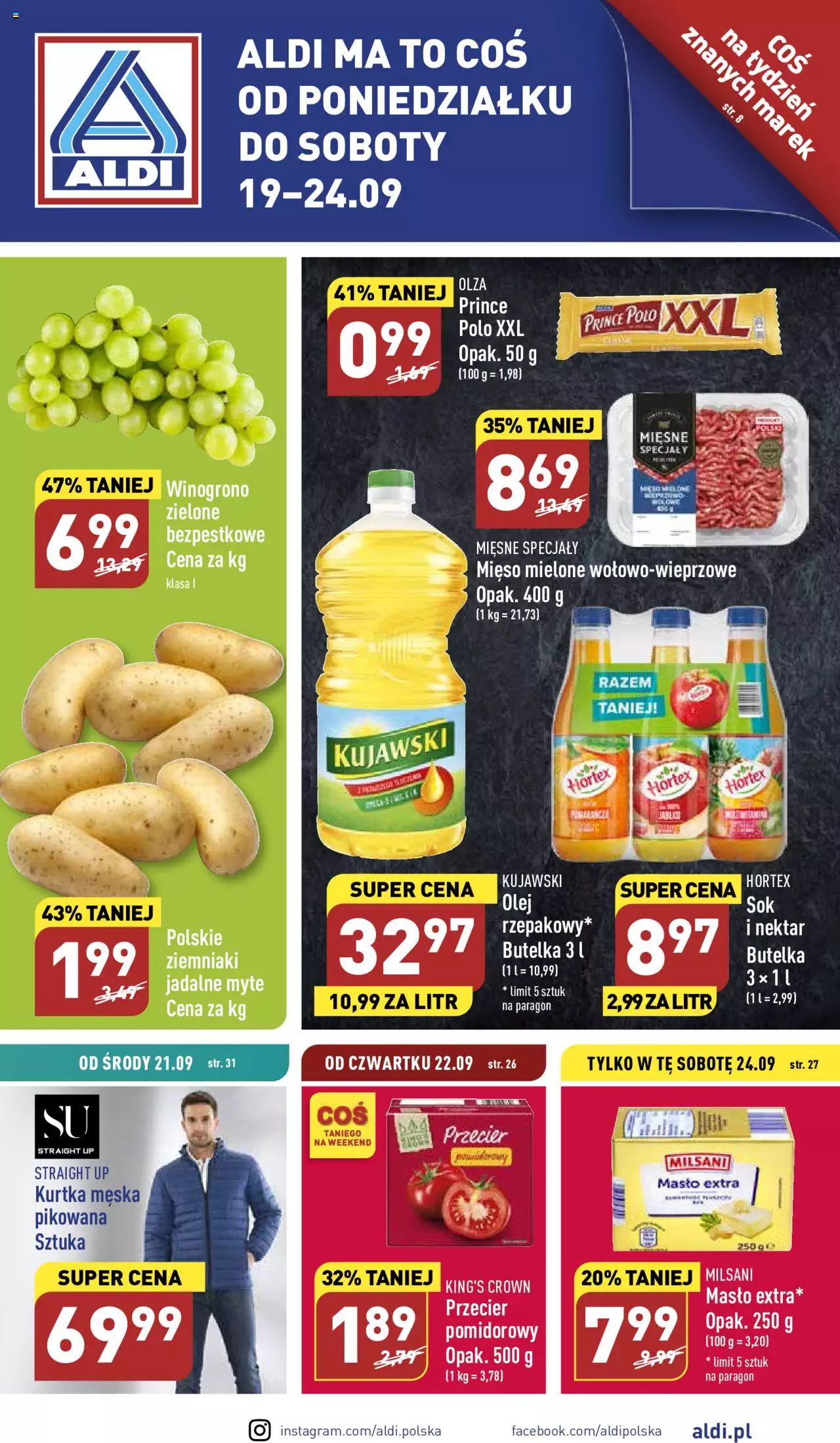 Aldi gazetka ważna od 19.09.2022 do 24.09.2022 strona 1