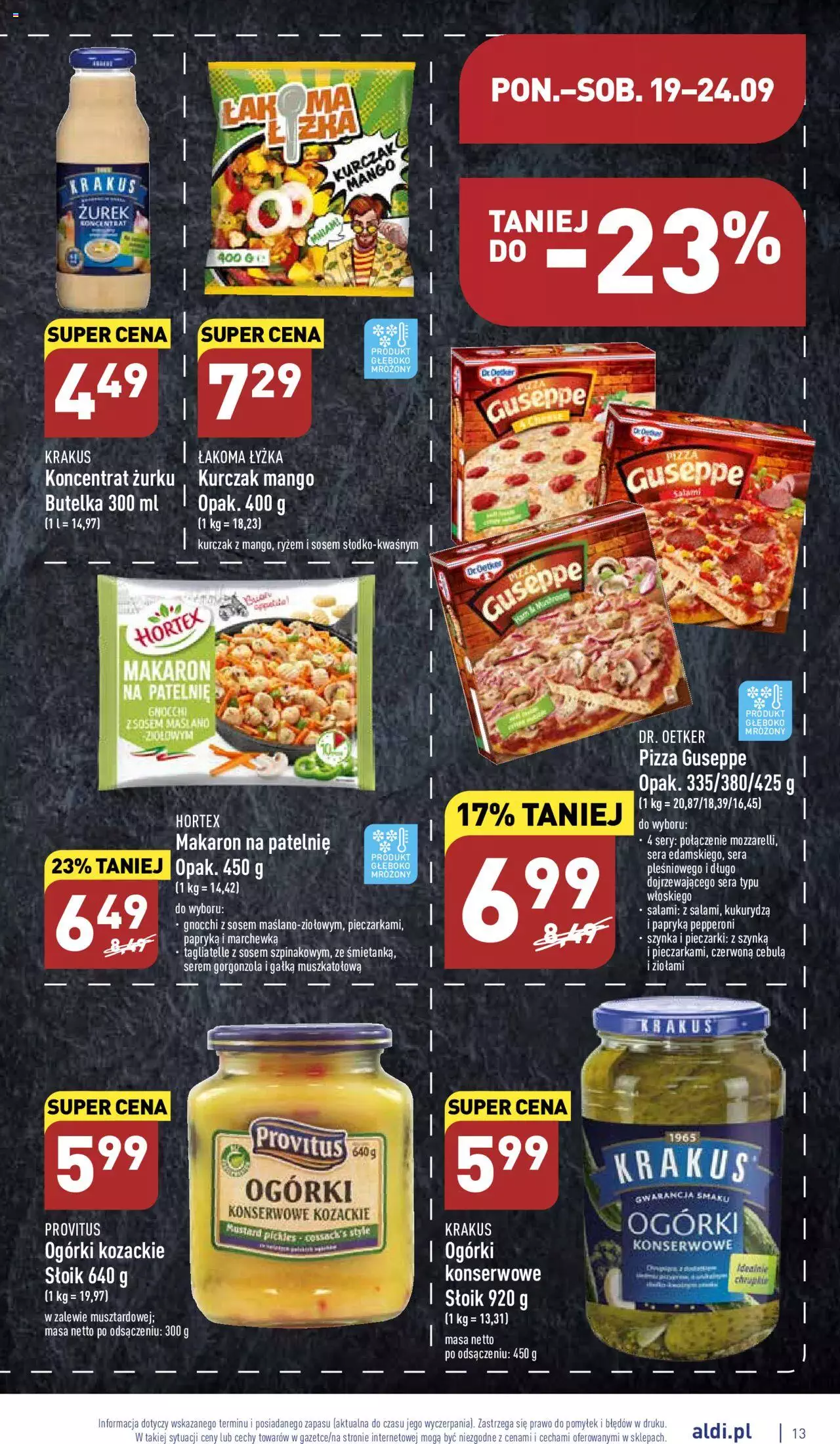 Aldi gazetka ważna od 19.09.2022 do 24.09.2022 strona 13