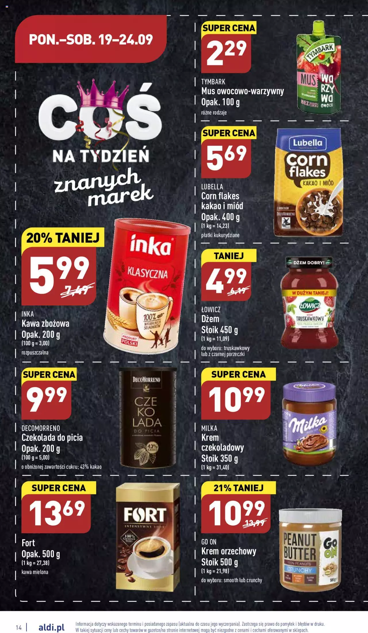 Aldi gazetka ważna od 19.09.2022 do 24.09.2022 strona 14