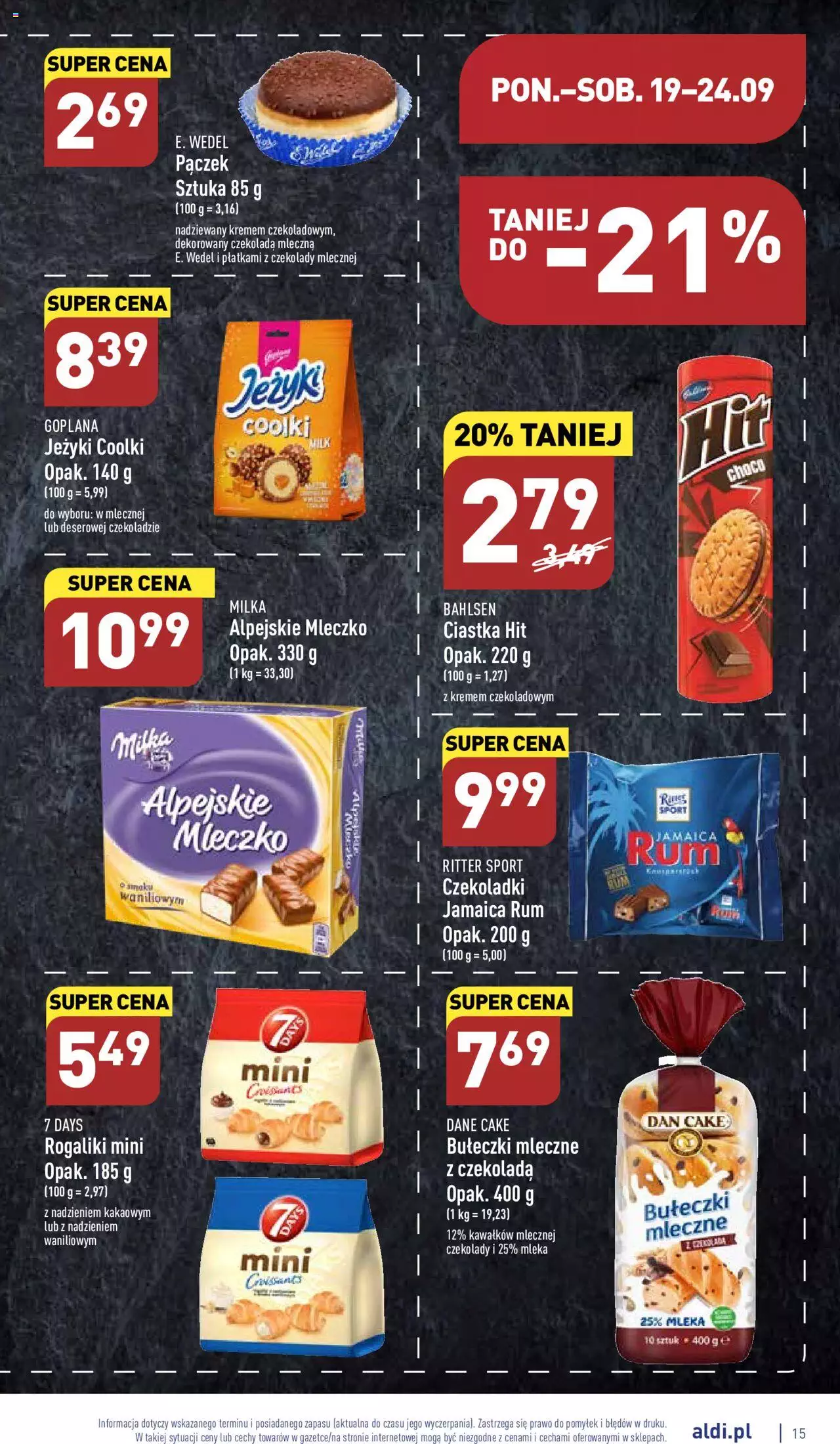 Aldi gazetka ważna od 19.09.2022 do 24.09.2022 strona 15