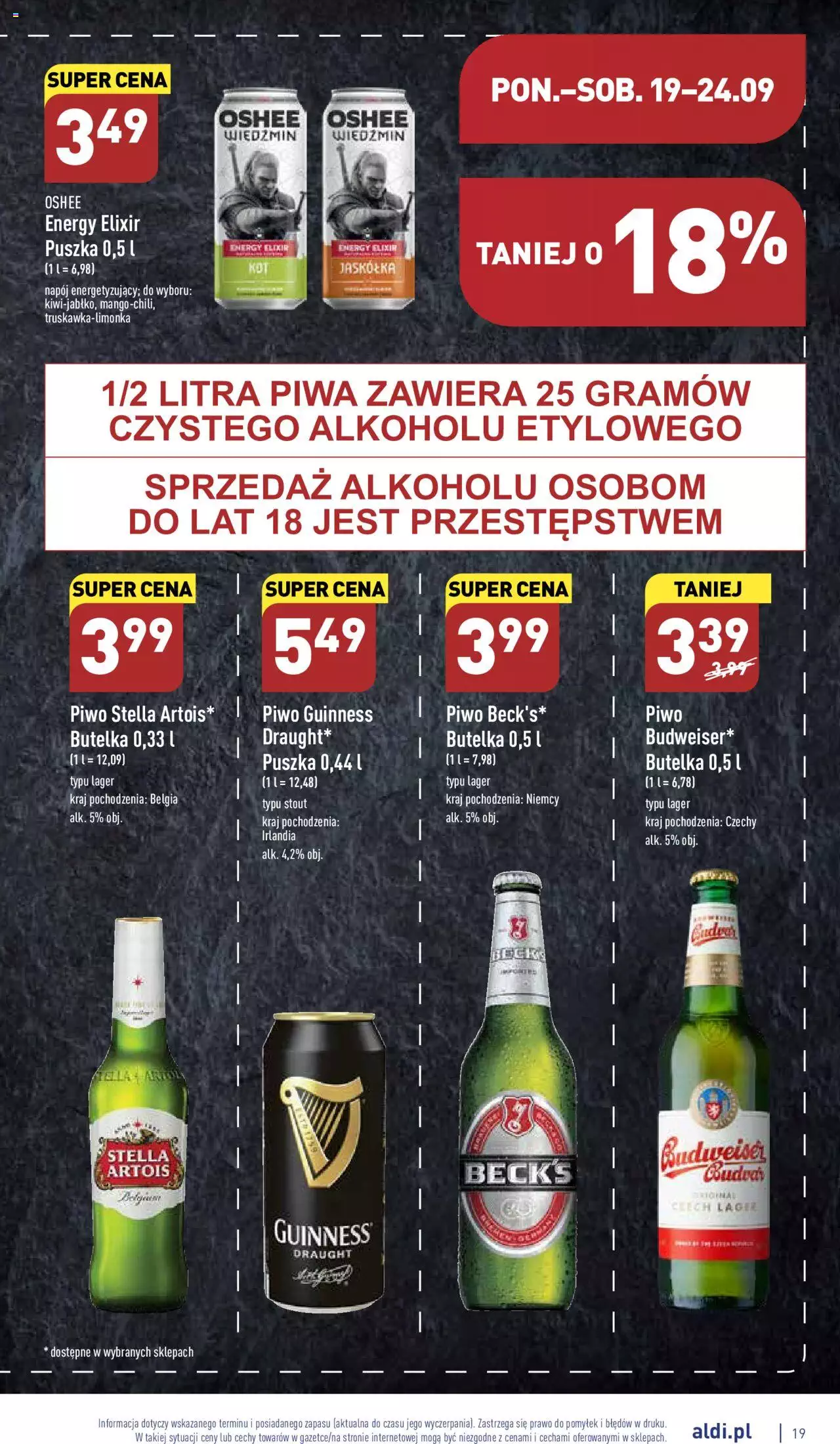 Aldi gazetka ważna od 19.09.2022 do 24.09.2022 strona 19
