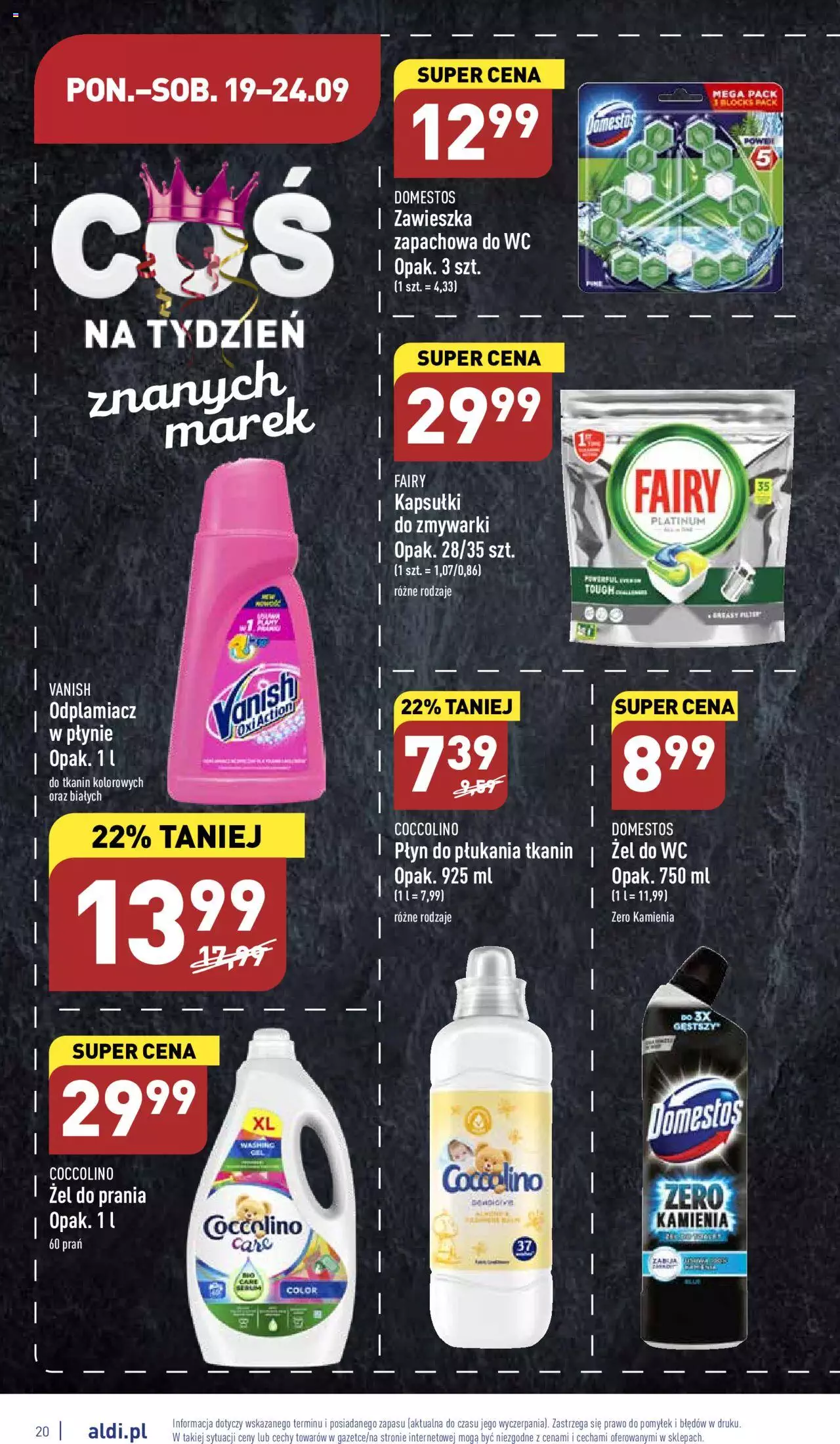 Aldi gazetka ważna od 19.09.2022 do 24.09.2022 strona 20