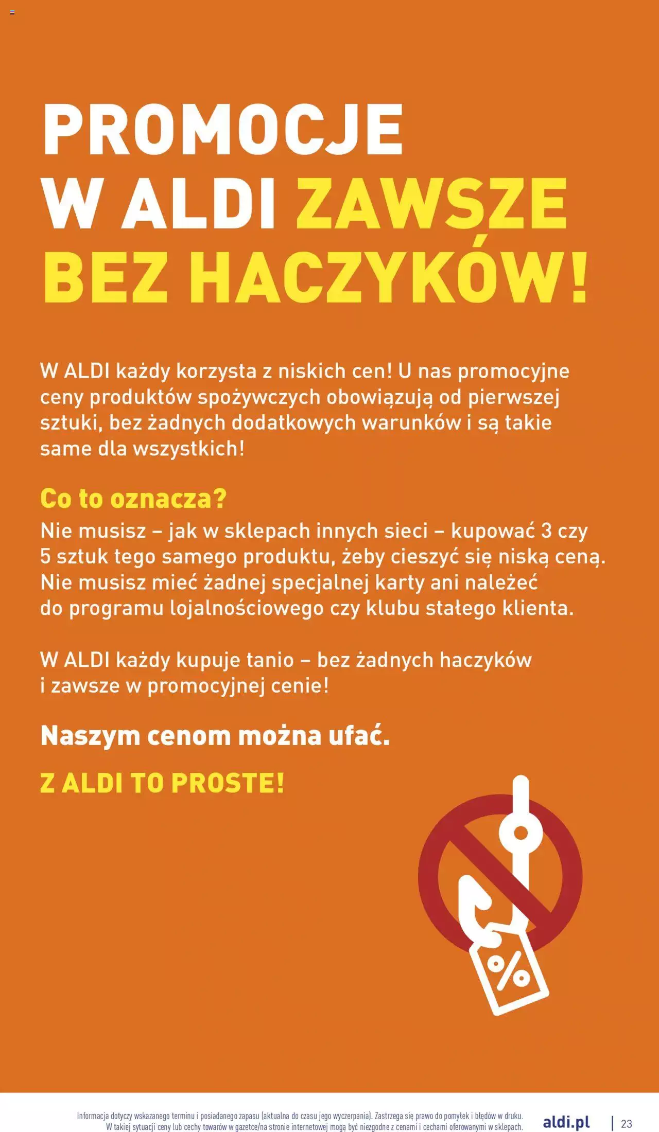 Aldi gazetka ważna od 19.09.2022 do 24.09.2022 strona 23