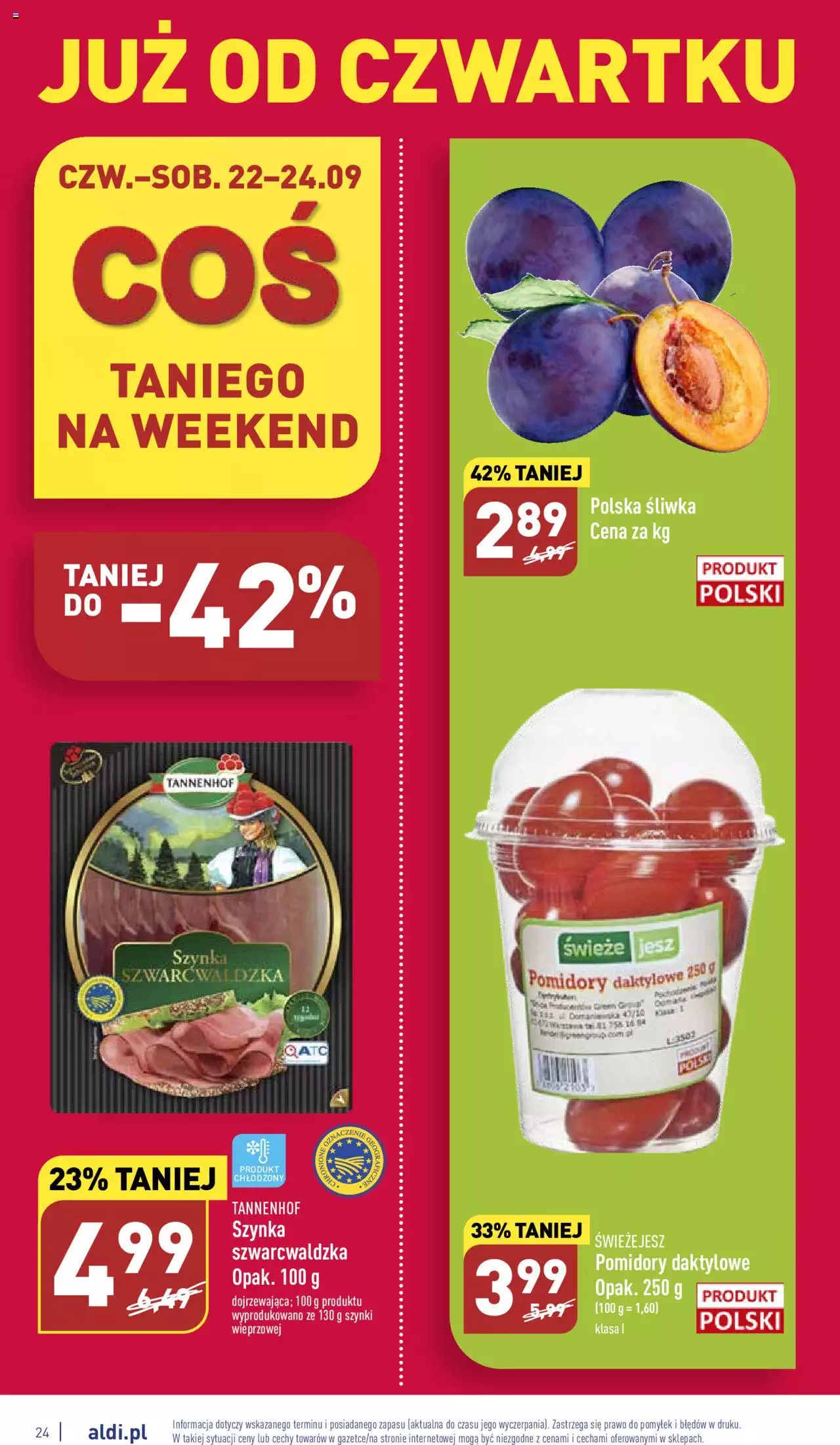 Aldi gazetka ważna od 19.09.2022 do 24.09.2022 strona 24