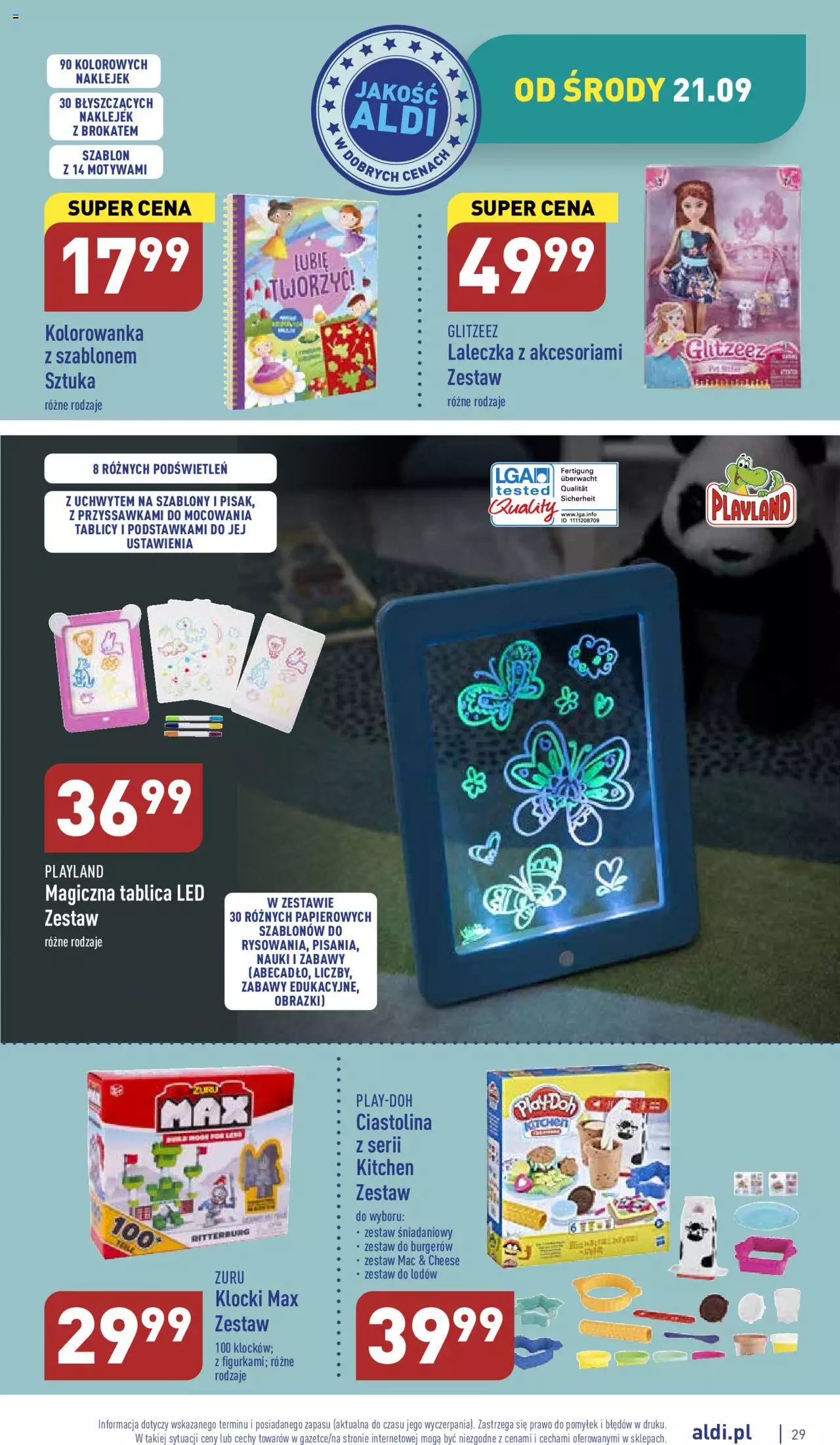 Aldi gazetka ważna od 19.09.2022 do 24.09.2022 strona 29