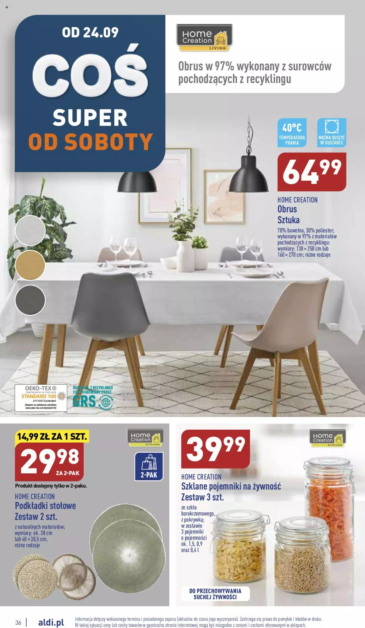 Aldi gazetka ważna od 19.09.2022 do 24.09.2022 strona 36