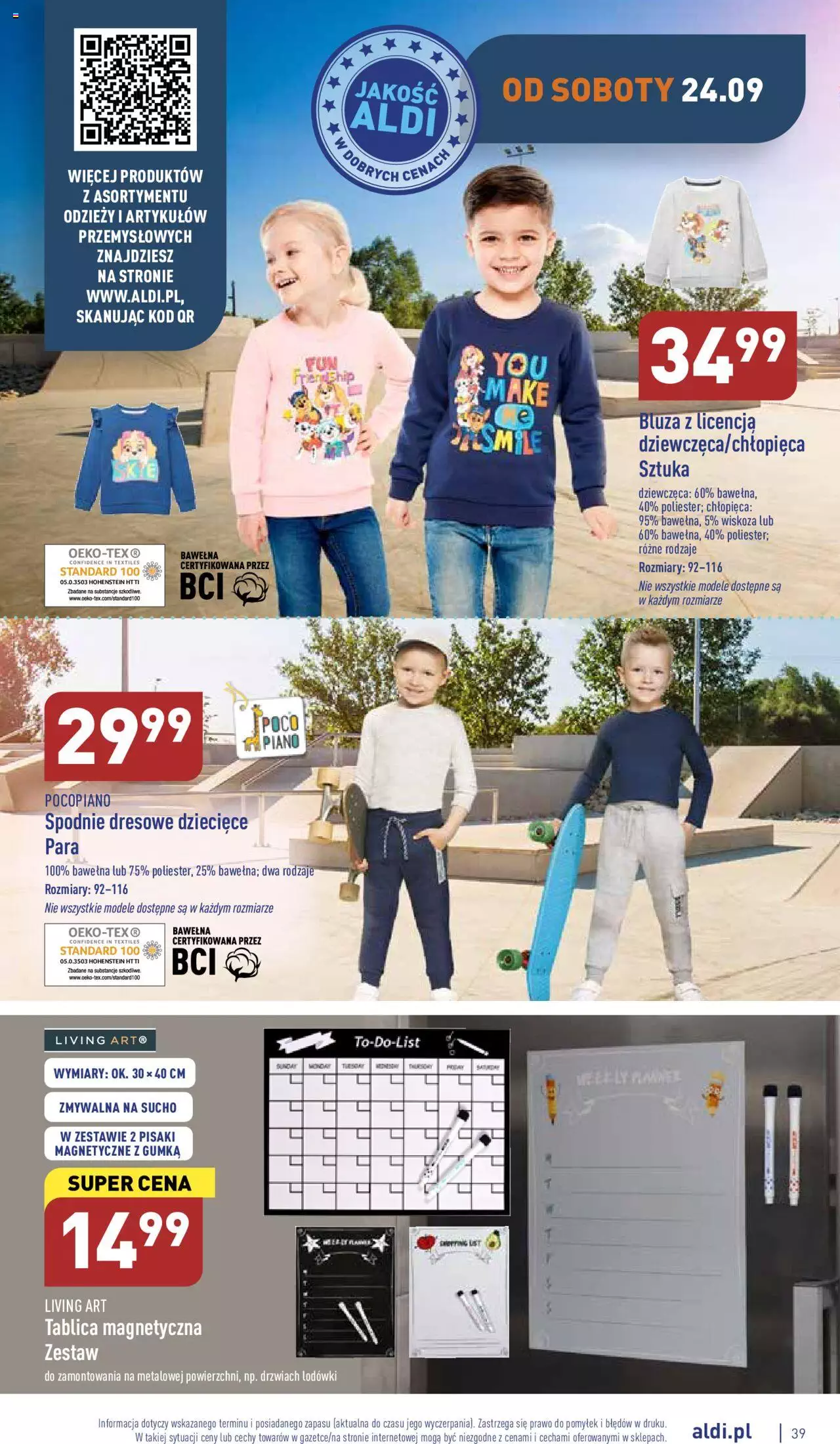 Aldi gazetka ważna od 19.09.2022 do 24.09.2022 strona 39