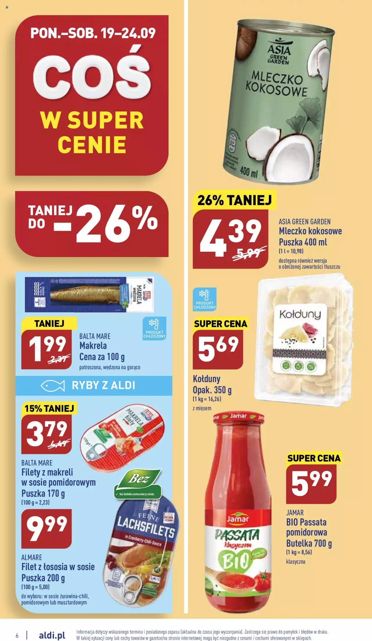 Aldi gazetka ważna od 19.09.2022 do 24.09.2022 strona 6