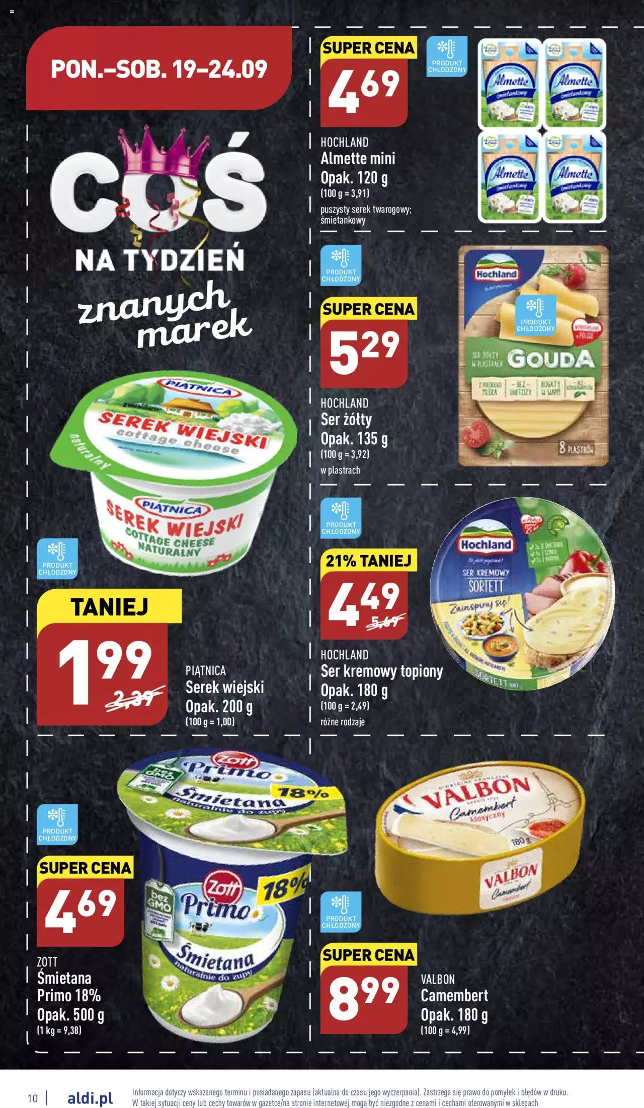 Aldi gazetka ważna od 19.09.2022 do 24.09.2022 strona 10