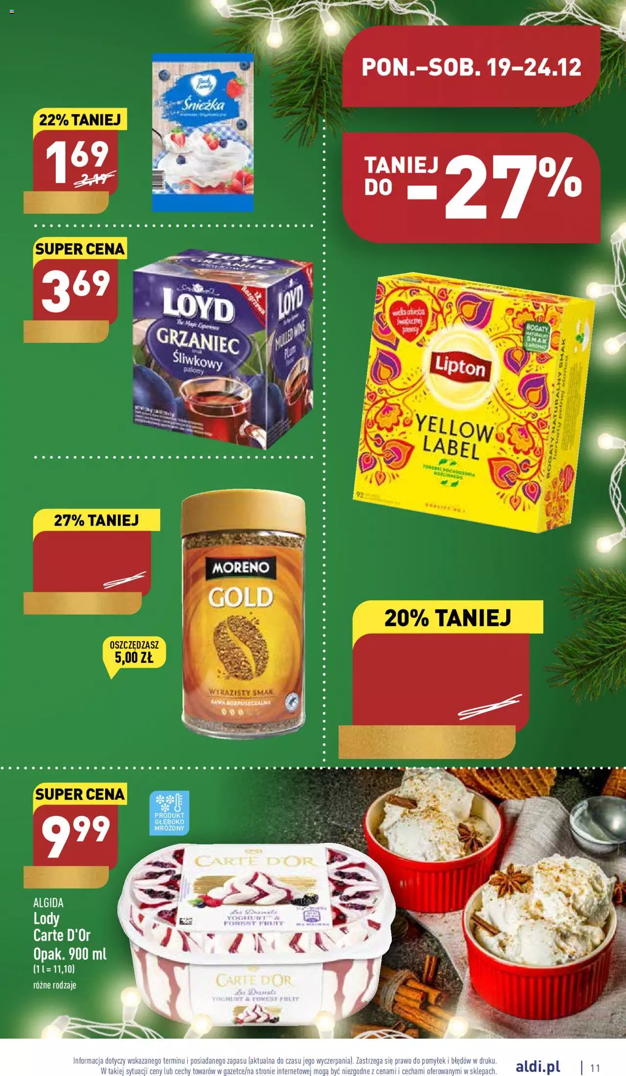Aldi gazetka ważna od  19.12.2022 do 24.12.2022 strona 11