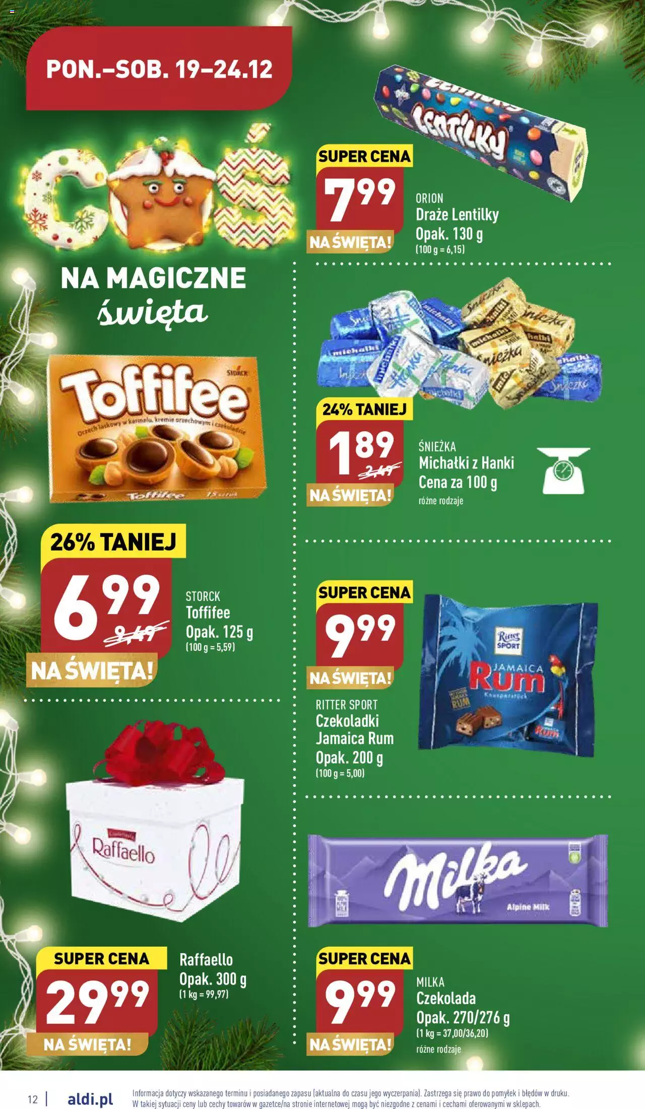Aldi gazetka ważna od  19.12.2022 do 24.12.2022 strona 12