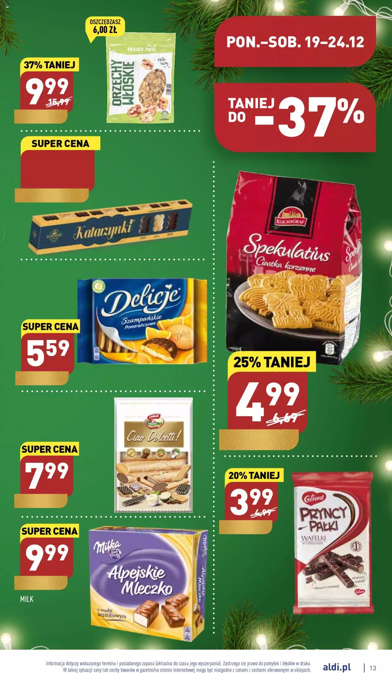 Aldi gazetka ważna od  19.12.2022 do 24.12.2022 strona 13