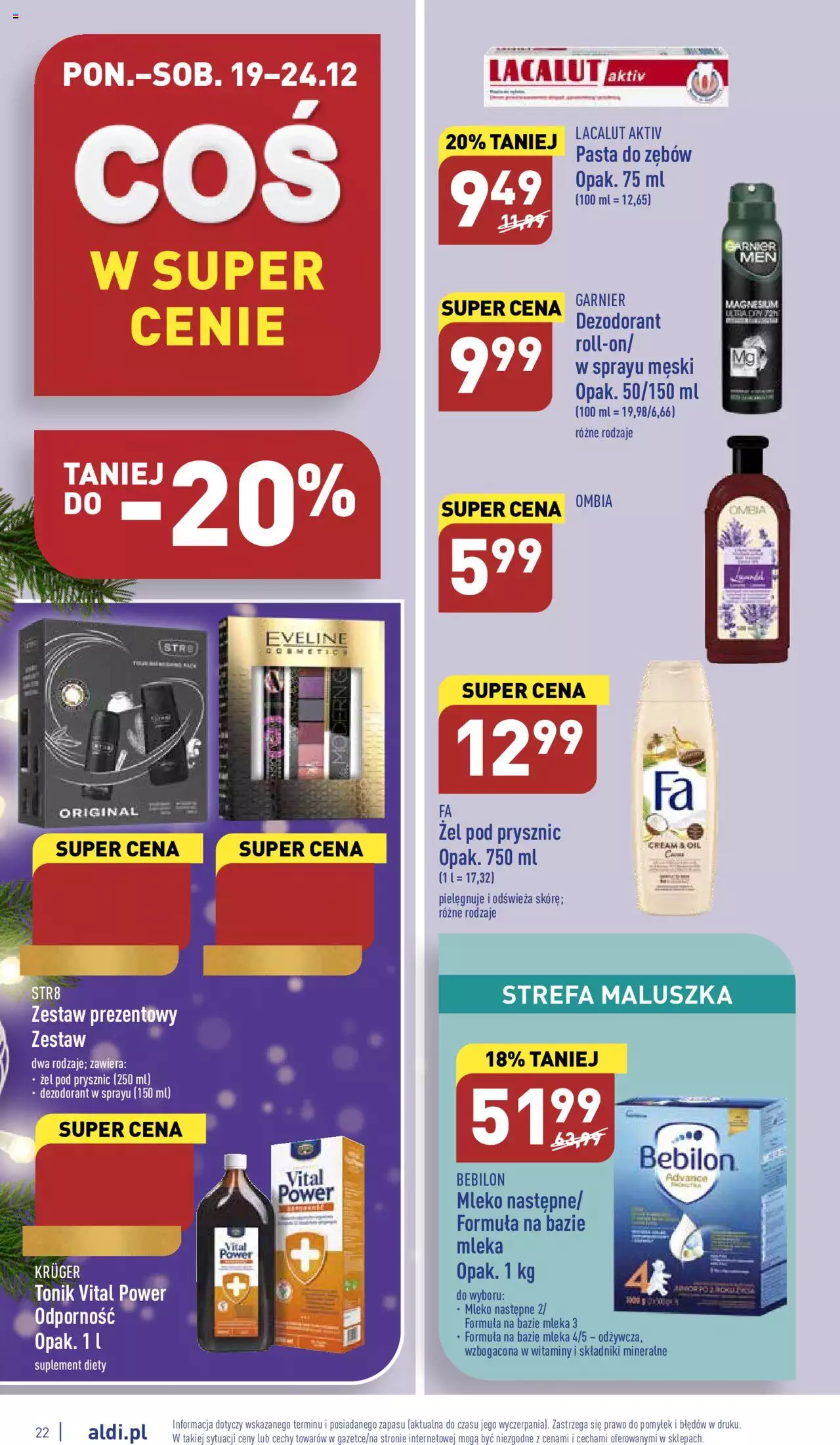 Aldi gazetka ważna od  19.12.2022 do 24.12.2022 strona 22