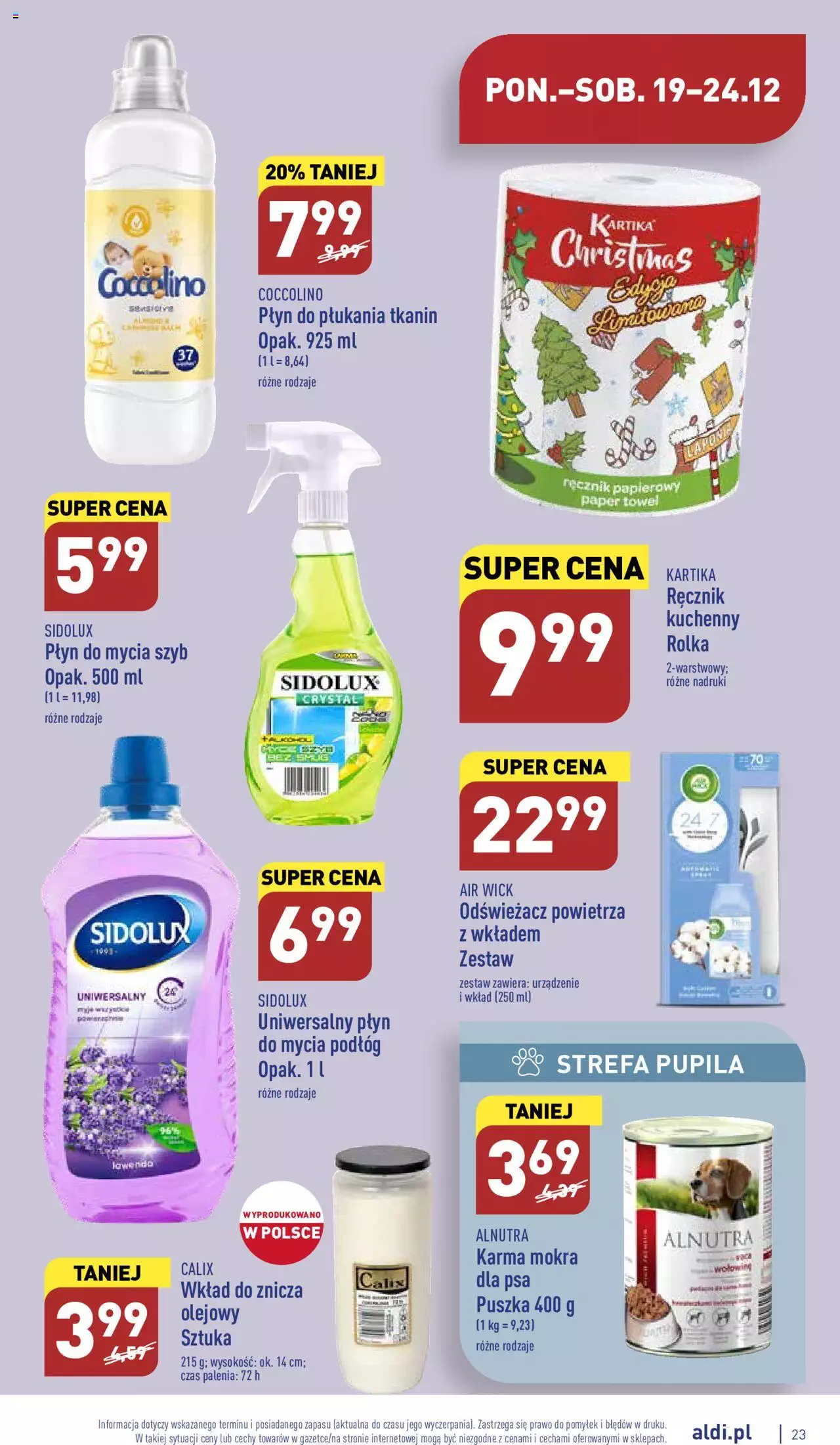 Aldi gazetka ważna od  19.12.2022 do 24.12.2022 strona 23