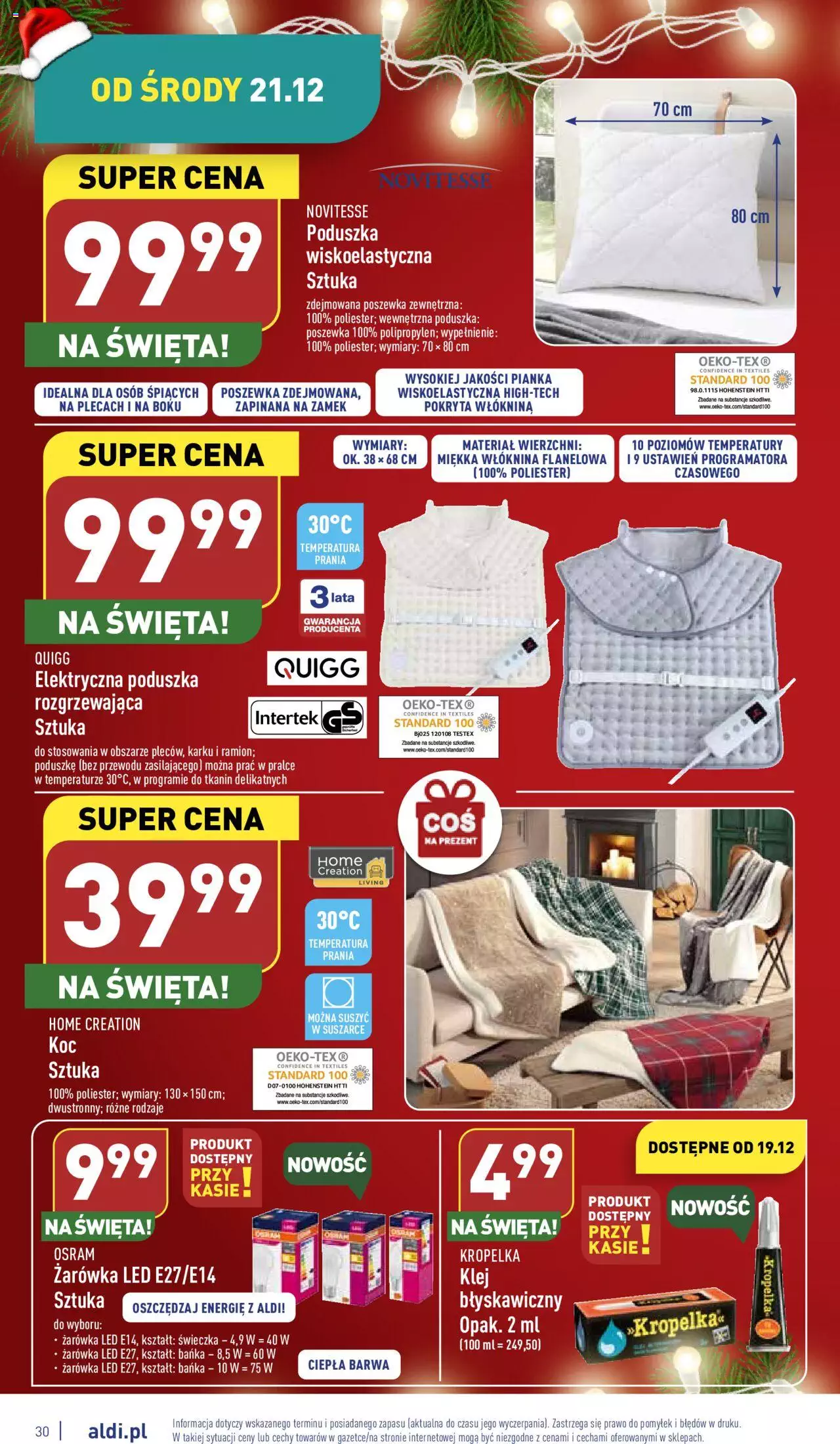 Aldi gazetka ważna od  19.12.2022 do 24.12.2022 strona 30