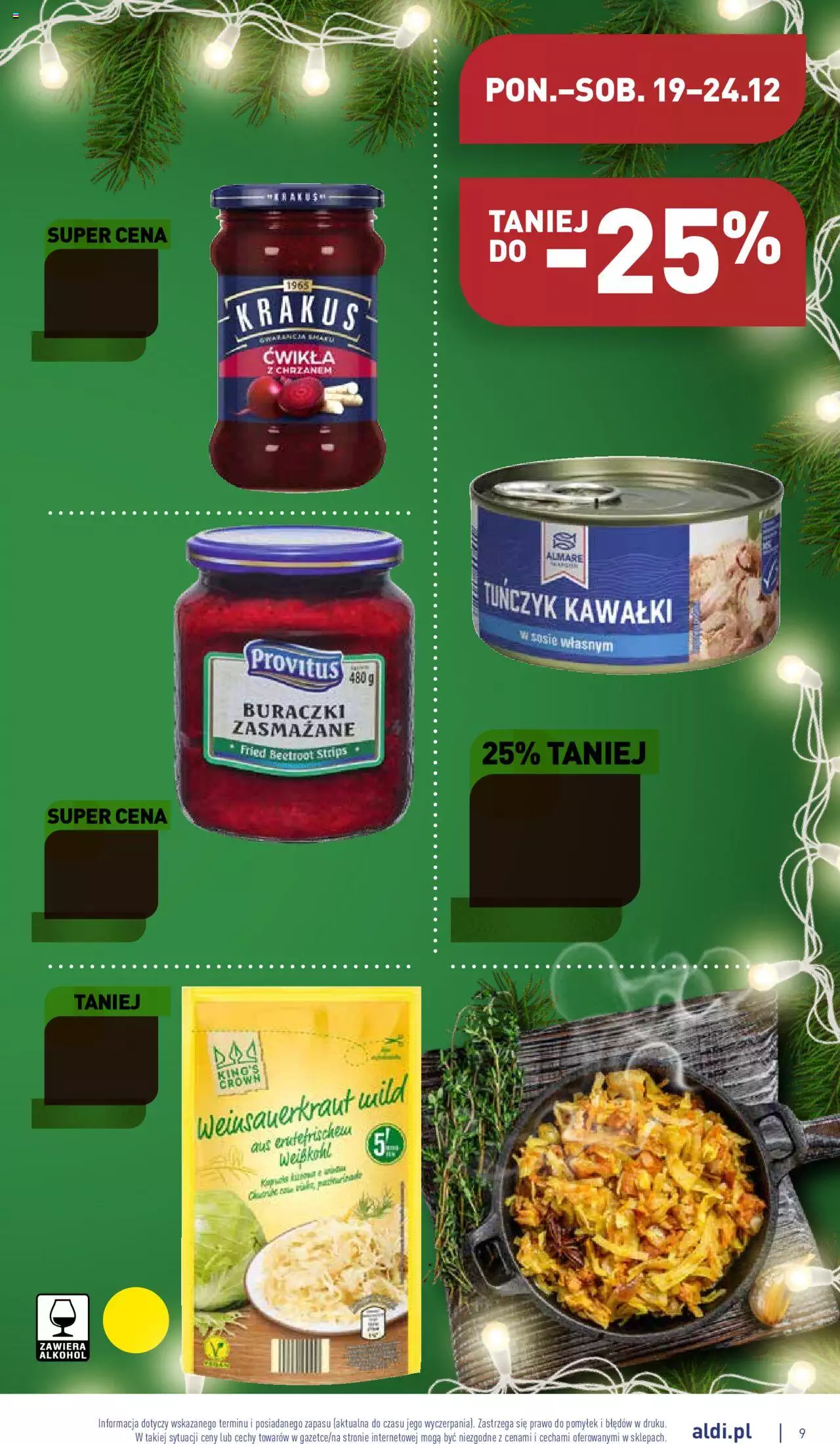 Aldi gazetka ważna od  19.12.2022 do 24.12.2022 strona 9
