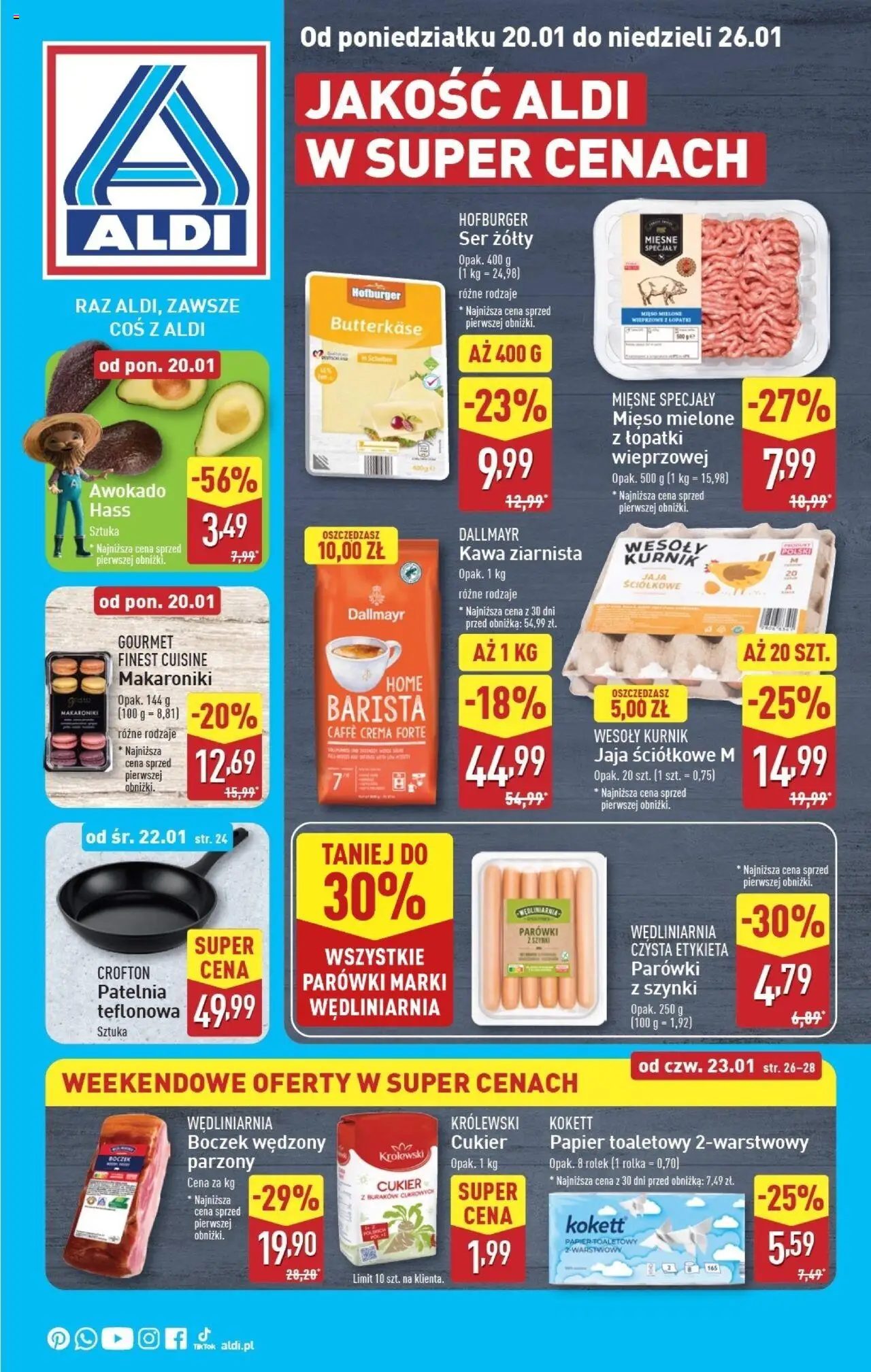 Aldi Gazetka ważna od 20.01.2025 do 26.01.2025 strona 1