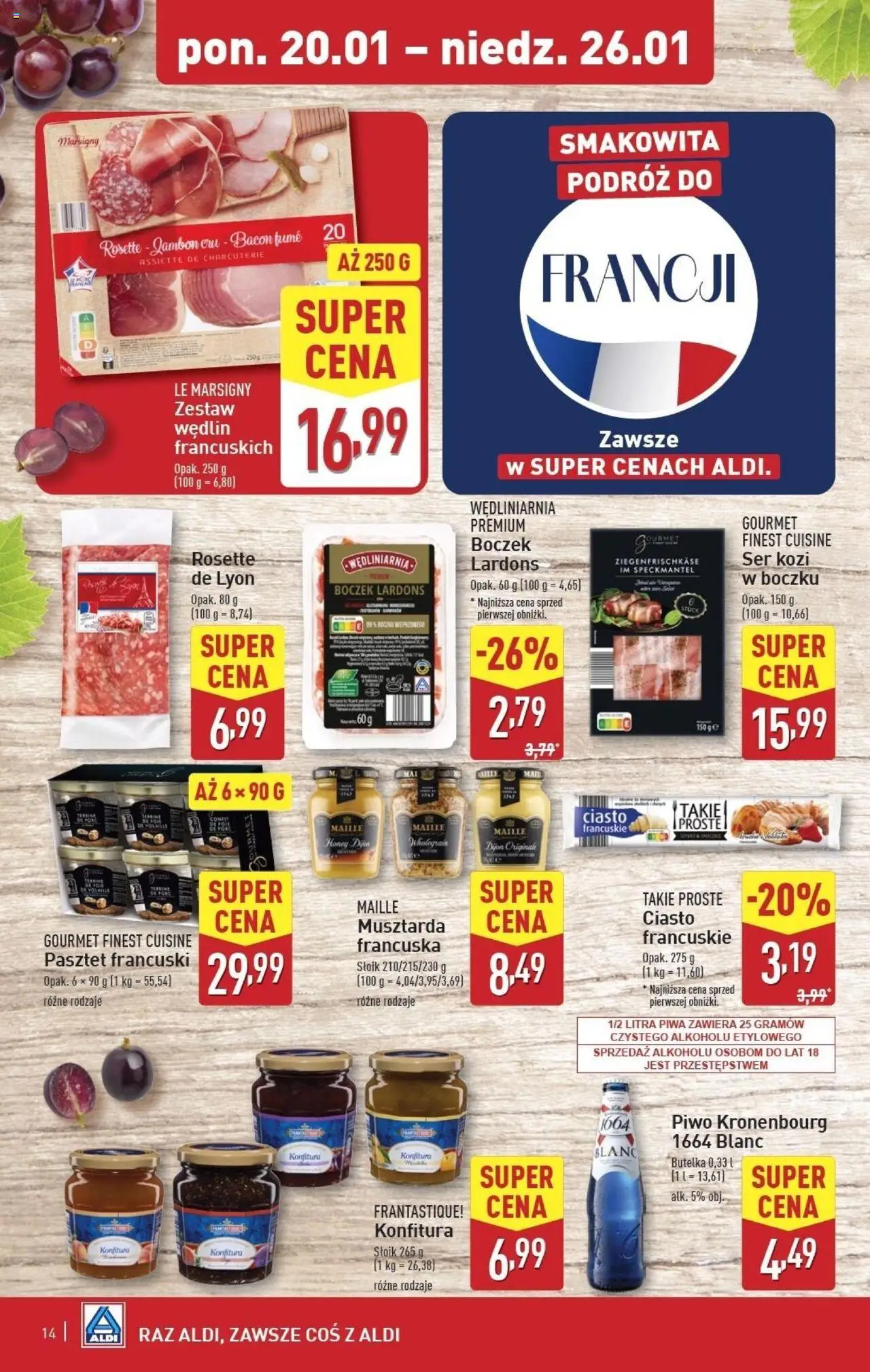 Aldi Gazetka ważna od 20.01.2025 do 26.01.2025 strona 14