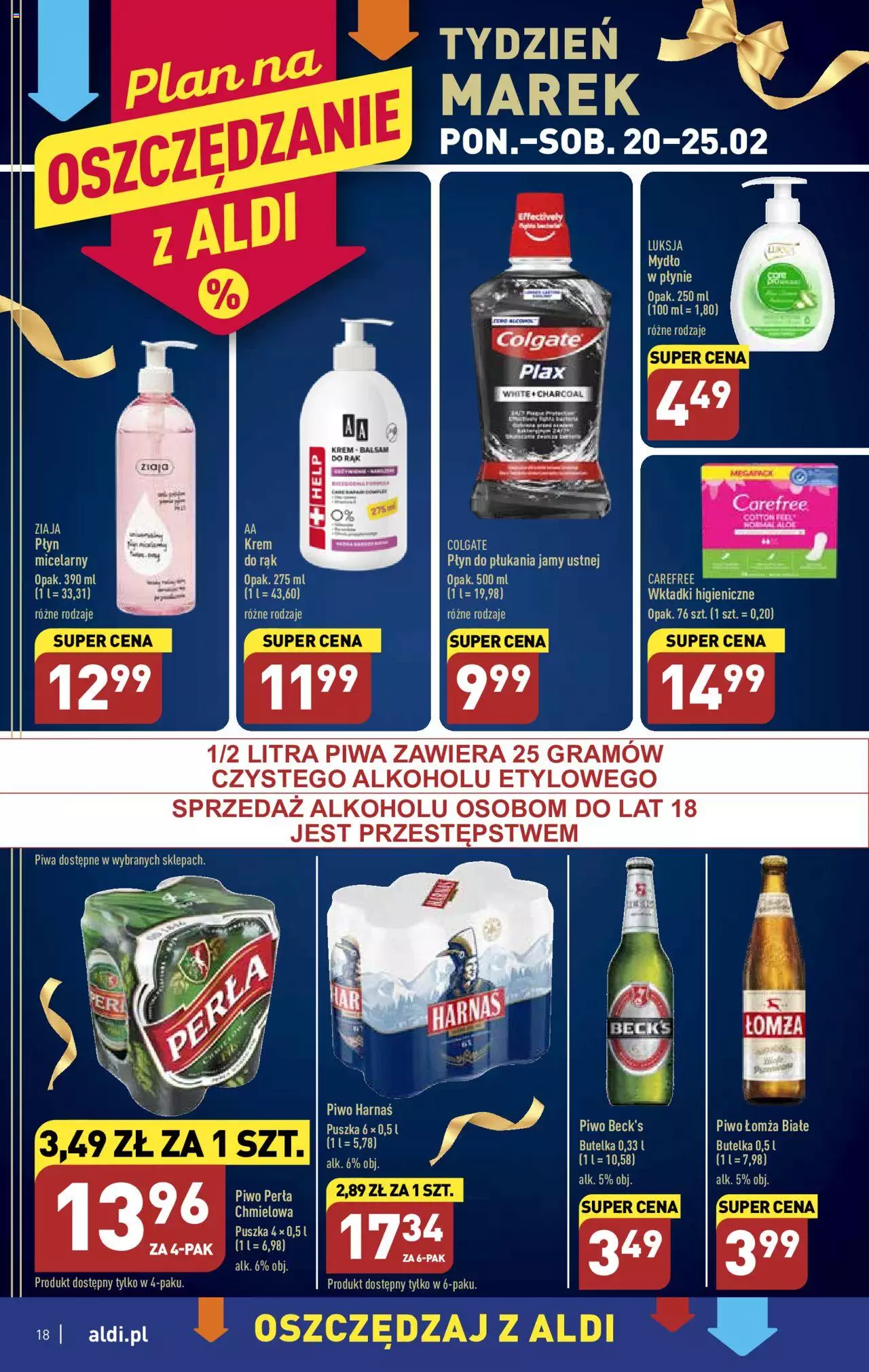 Aldi Gazetka ważna od 20.02.2023 do 25.02.2023 strona 18