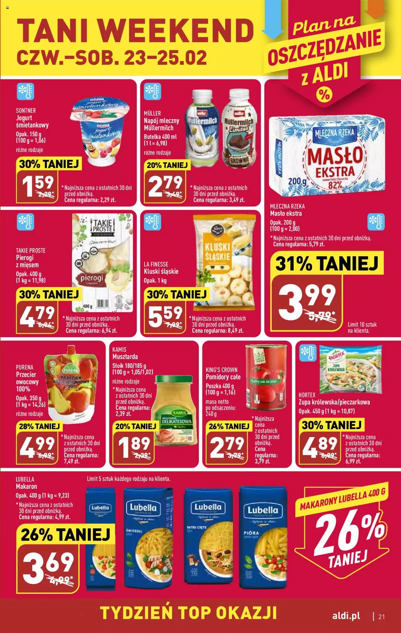 Aldi Gazetka ważna od 20.02.2023 do 25.02.2023 strona 21