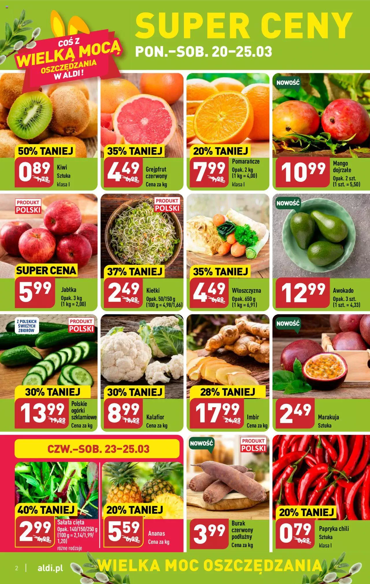 Aldi Gazetka ważna od 20.03.2023 do 25.03.2023 strona 2