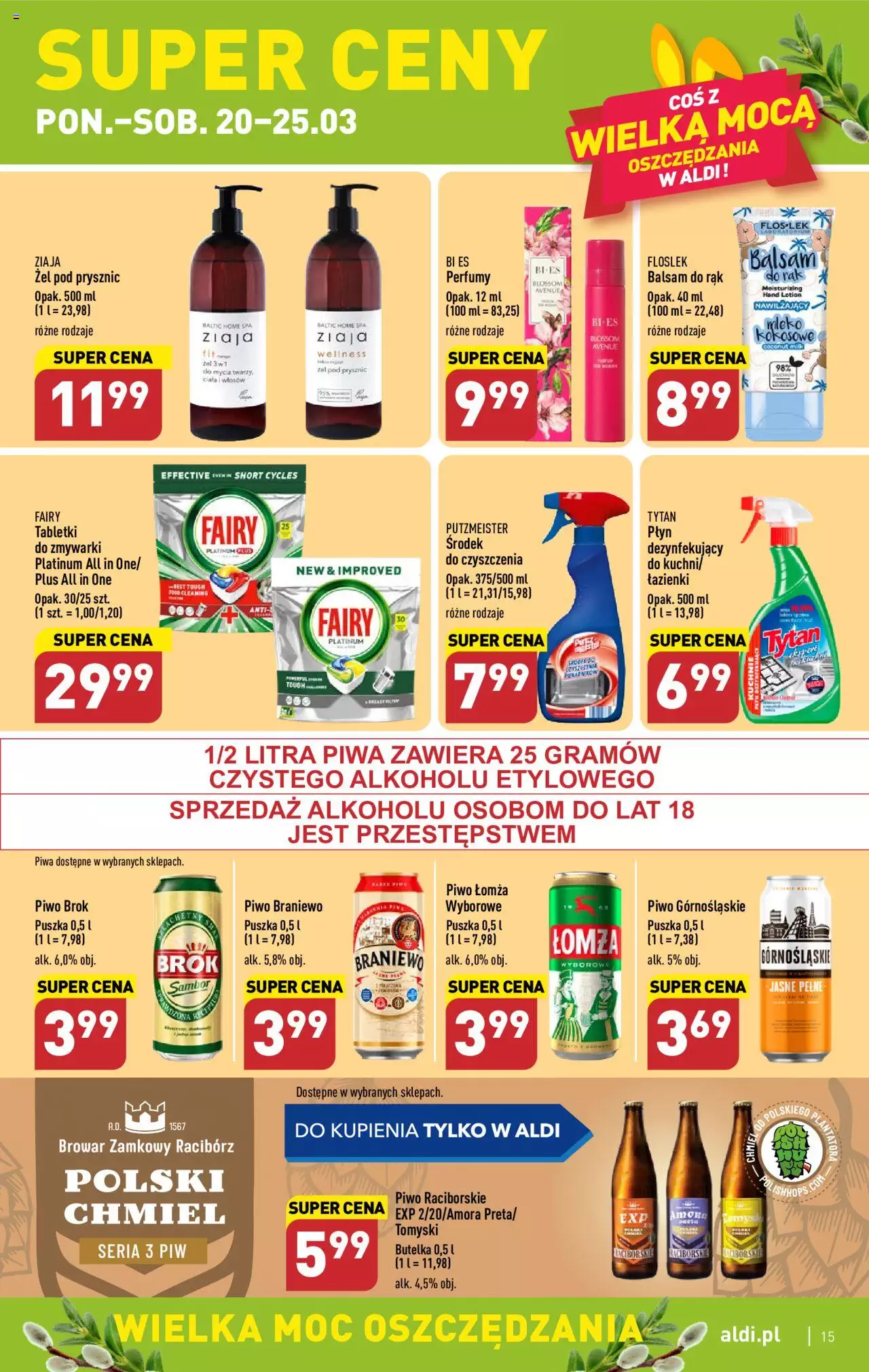 Aldi Gazetka ważna od 20.03.2023 do 25.03.2023 strona 15