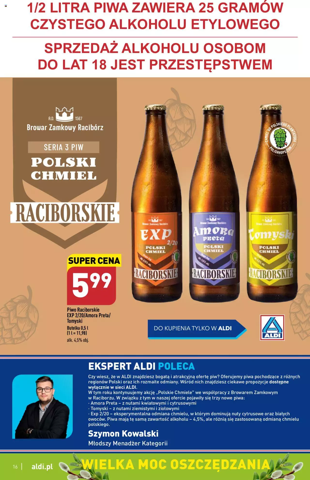 Aldi Gazetka ważna od 20.03.2023 do 25.03.2023 strona 16