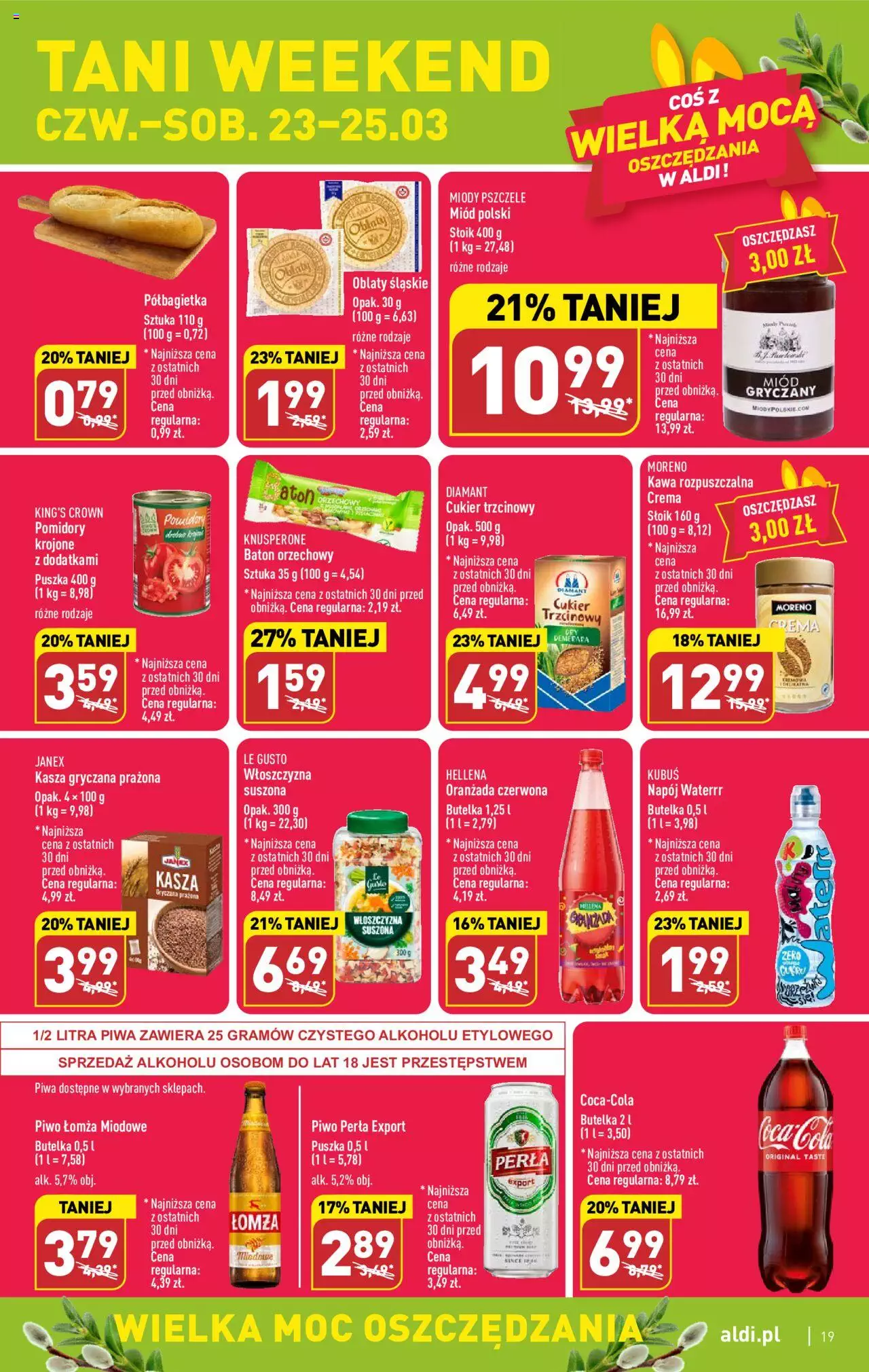 Aldi Gazetka ważna od 20.03.2023 do 25.03.2023 strona 19