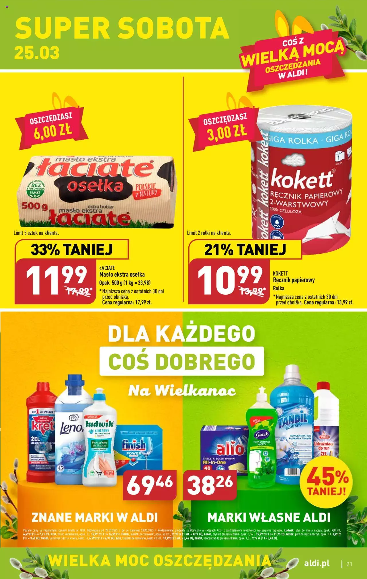 Aldi Gazetka ważna od 20.03.2023 do 25.03.2023 strona 21