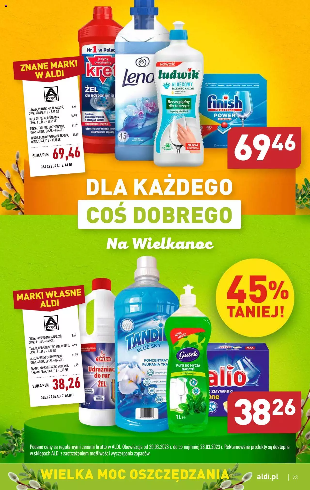 Aldi Gazetka ważna od 20.03.2023 do 25.03.2023 strona 23