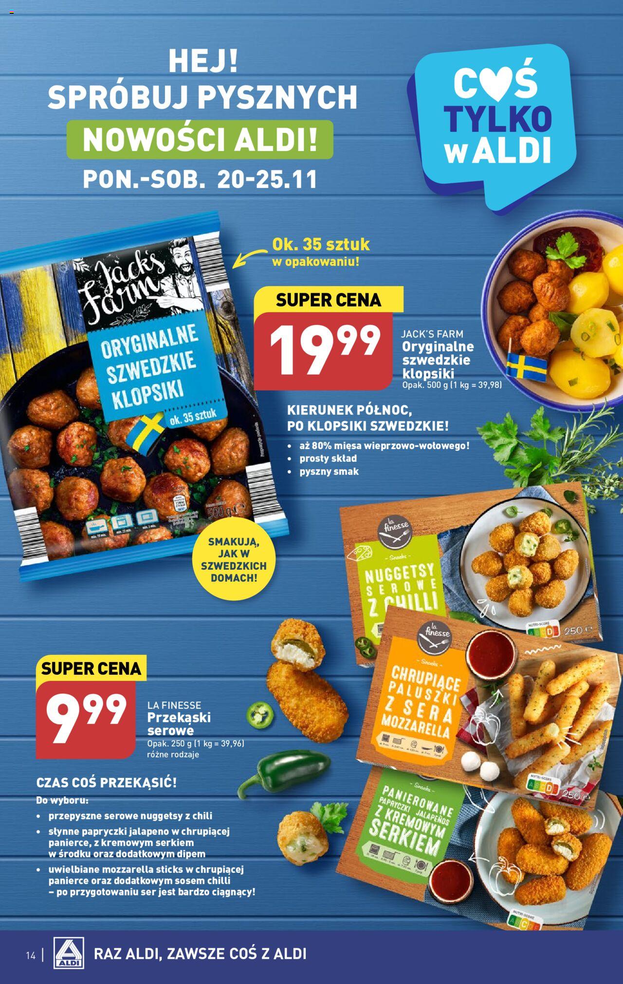 Aldi gazetka ważna od 20.11.2023 do 25.11.2023 strona 14