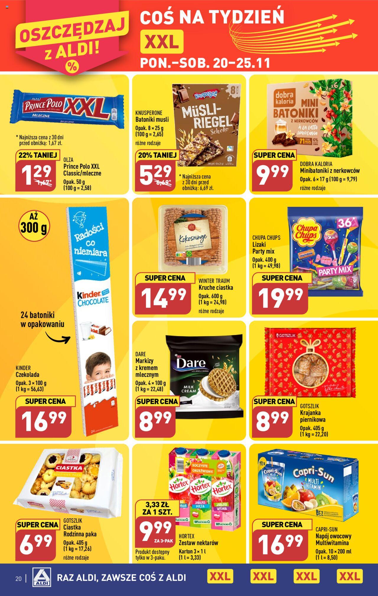 Aldi gazetka ważna od 20.11.2023 do 25.11.2023 strona 20