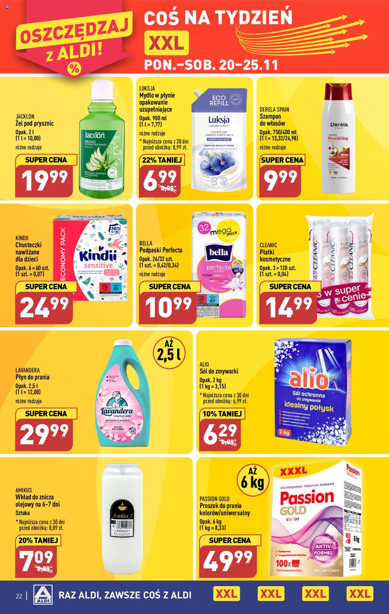Aldi gazetka ważna od 20.11.2023 do 25.11.2023 strona 22