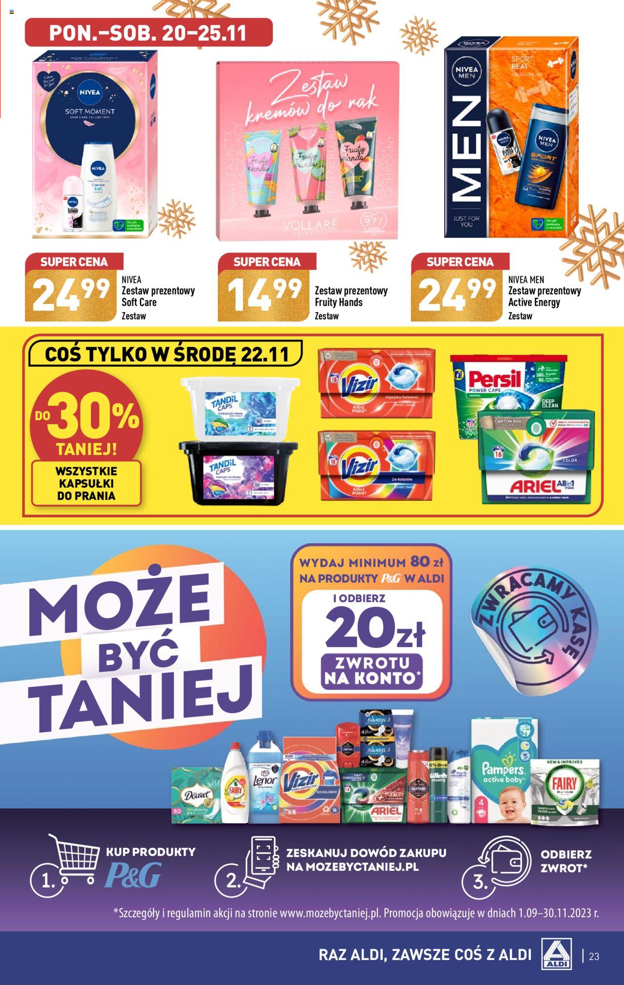 Aldi gazetka ważna od 20.11.2023 do 25.11.2023 strona 23