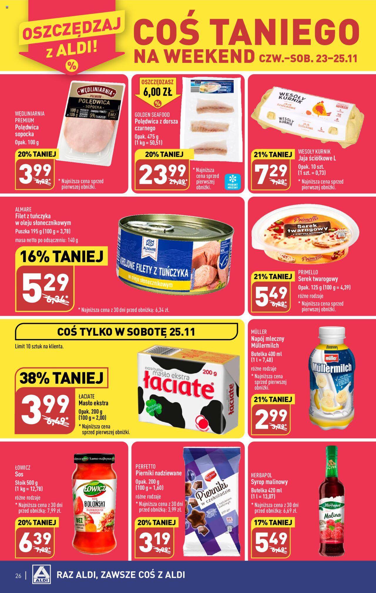 Aldi gazetka ważna od 20.11.2023 do 25.11.2023 strona 26