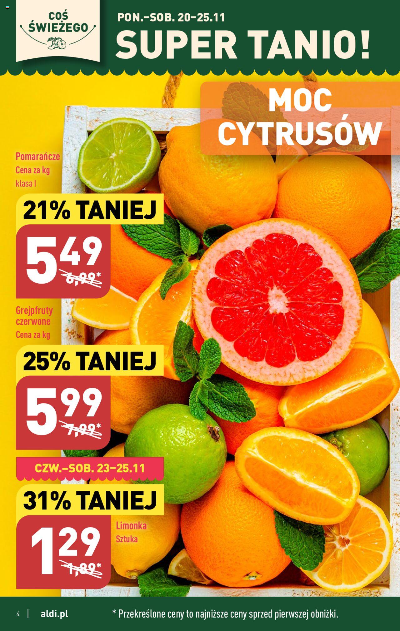 Aldi gazetka ważna od 20.11.2023 do 25.11.2023 strona 4